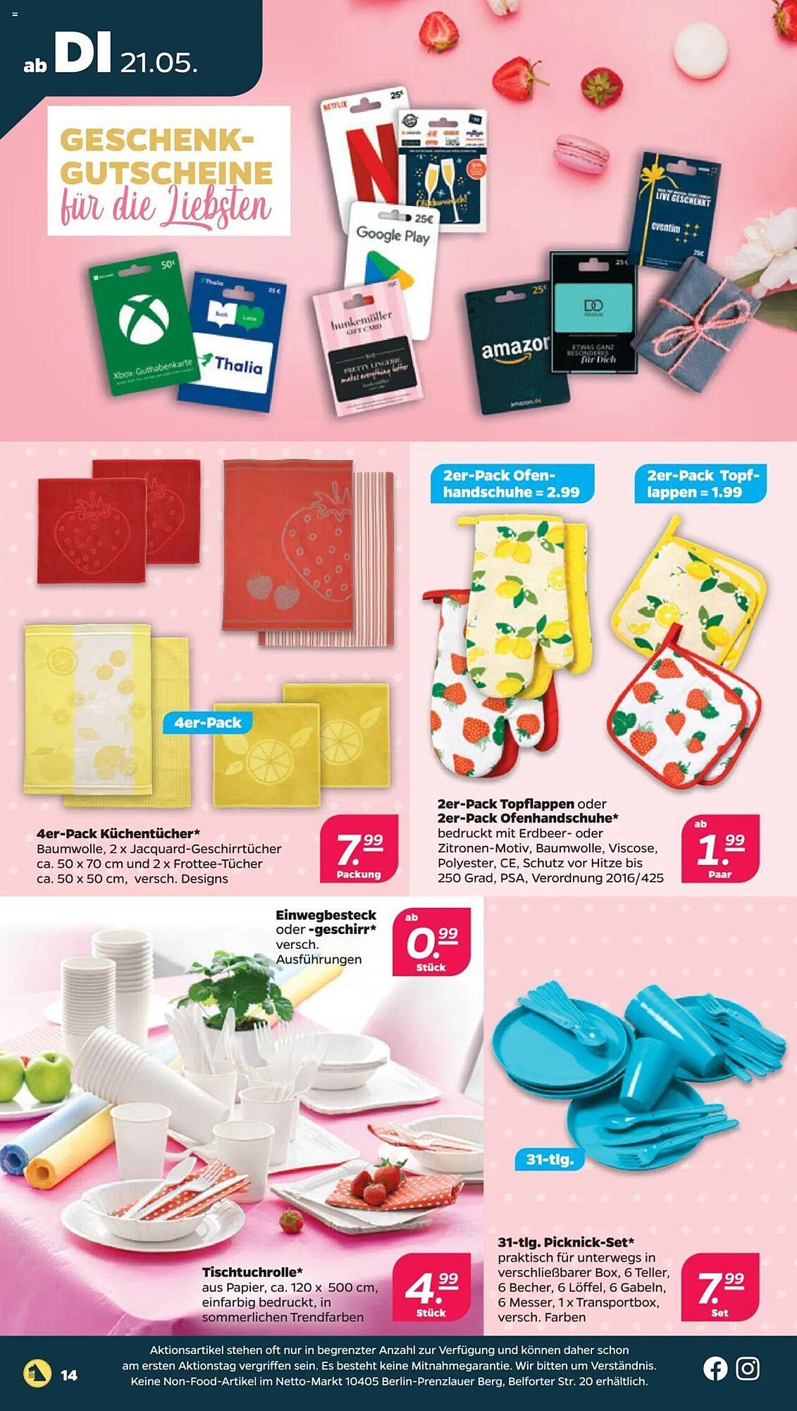 Netto Prospekt 21 – 25 Mai 2024 Seite 14