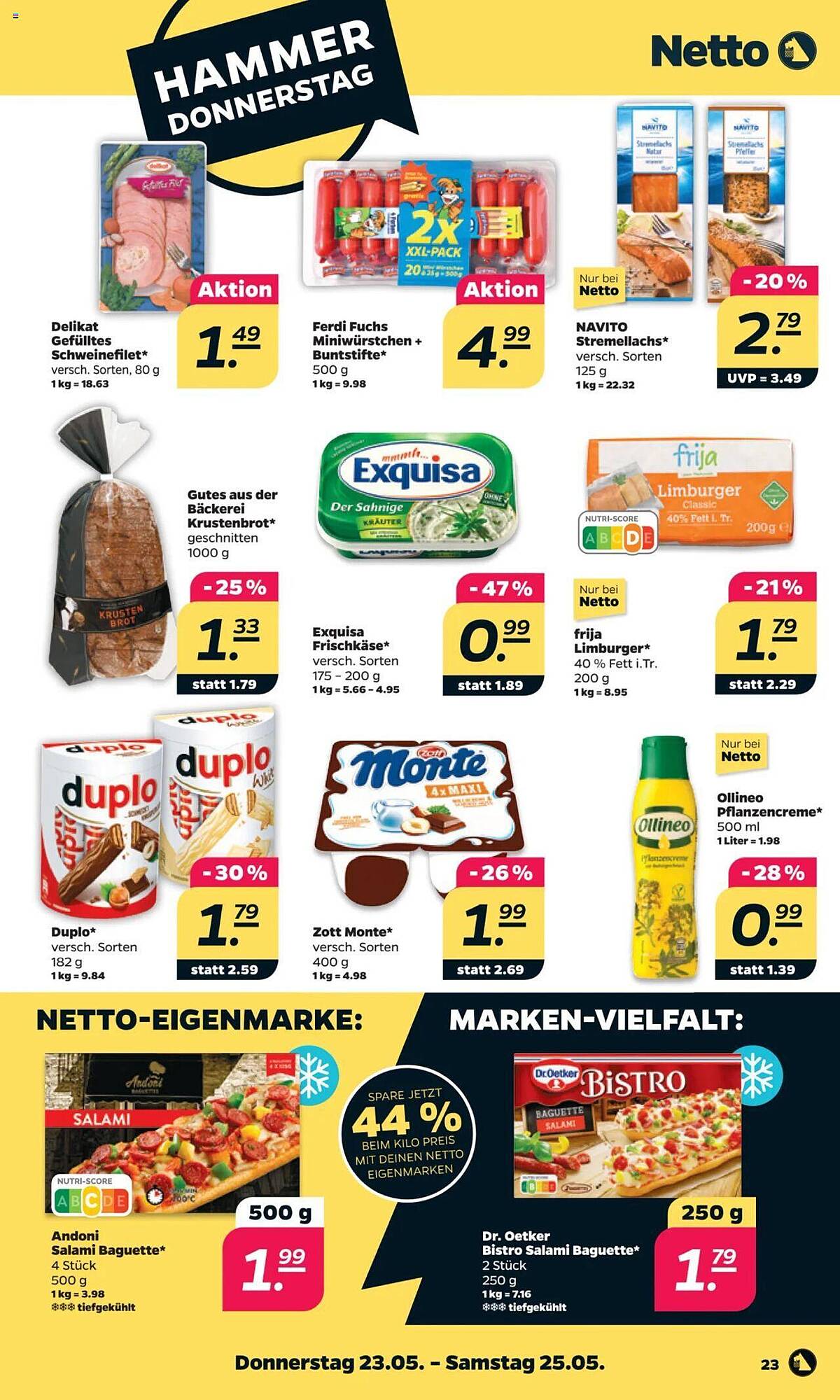 Netto Prospekt 21 – 25 Mai 2024 Seite 23