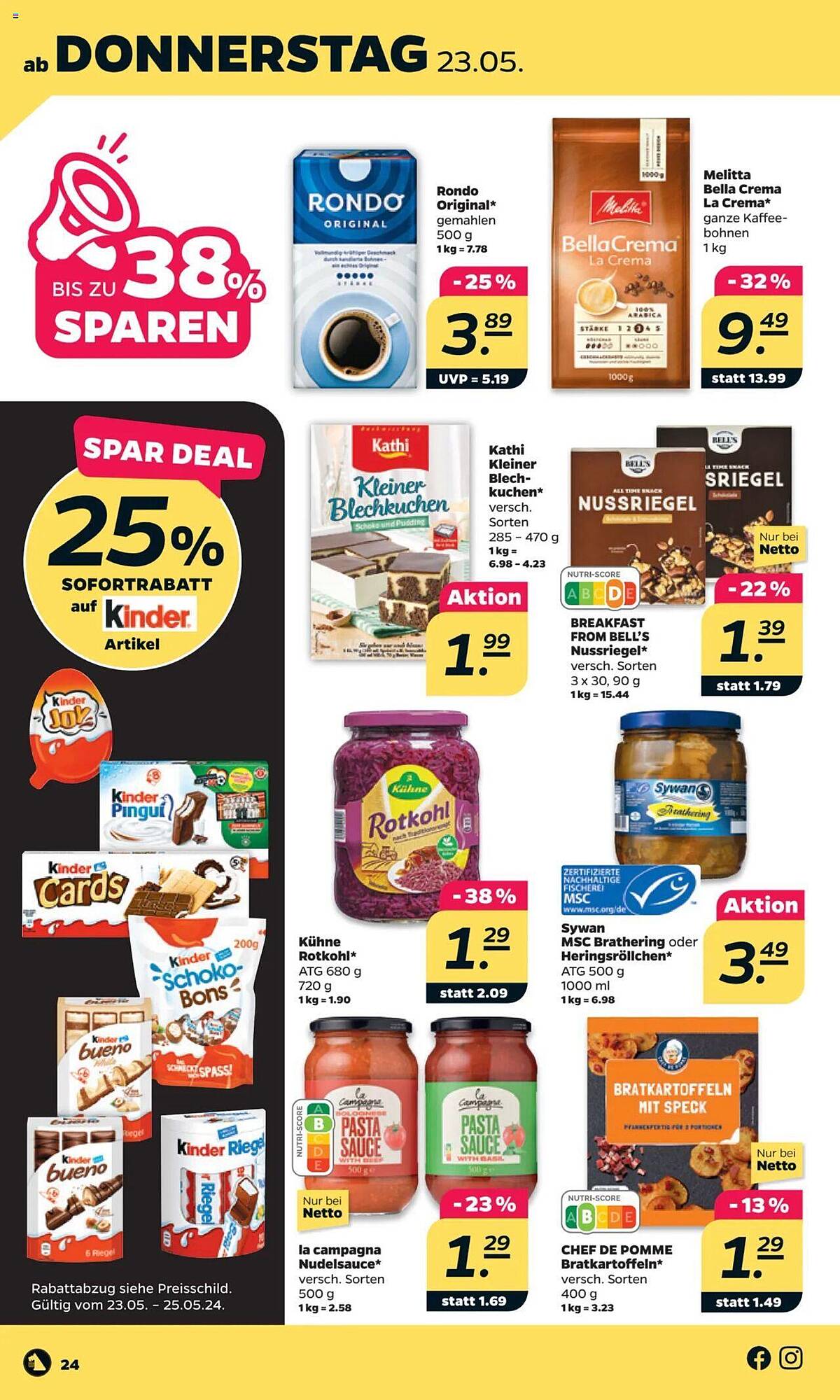 Netto Prospekt 21 – 25 Mai 2024 Seite 24
