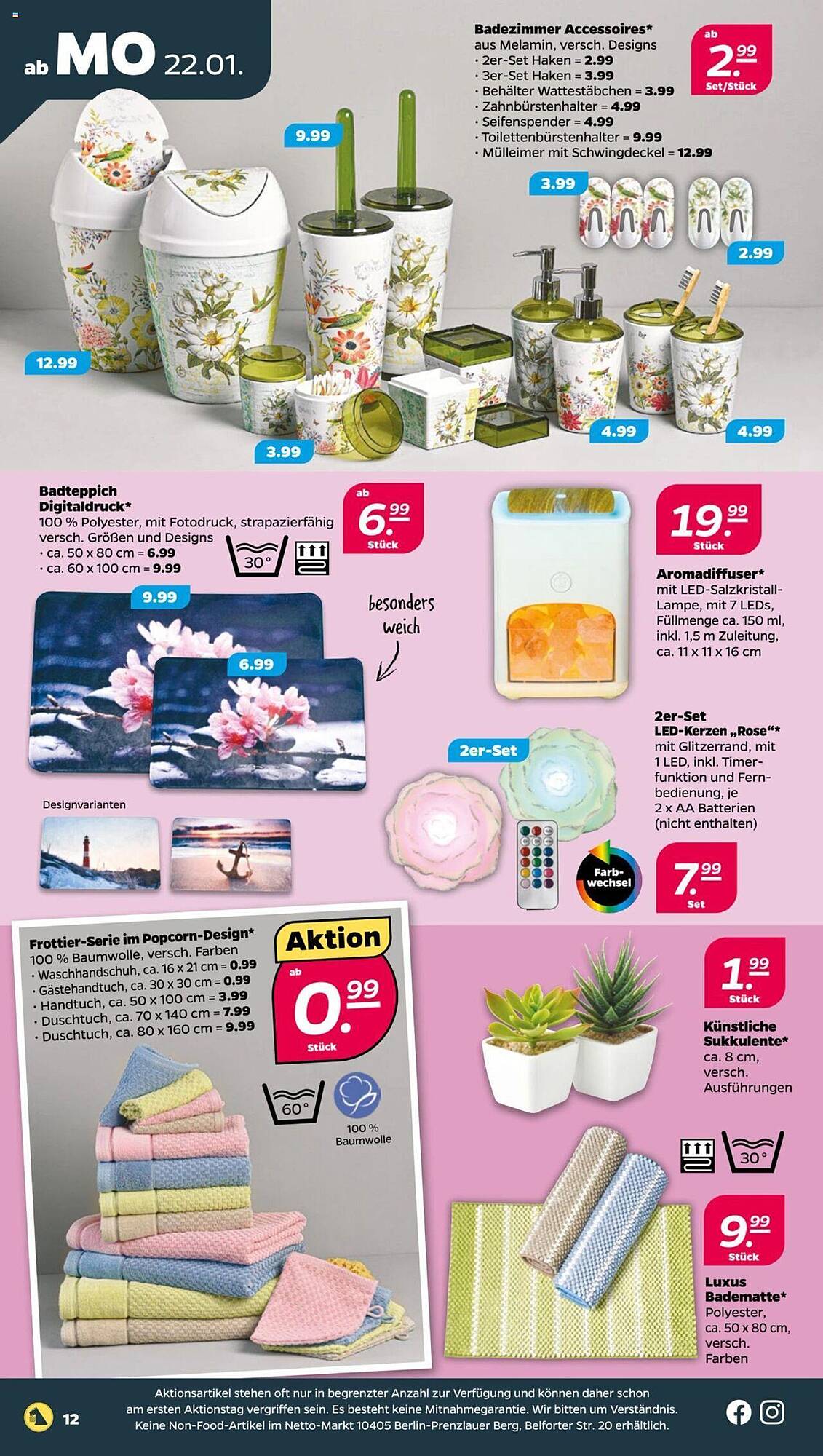 Netto Prospekt 22 – 27 Januar 2024 Seite 12