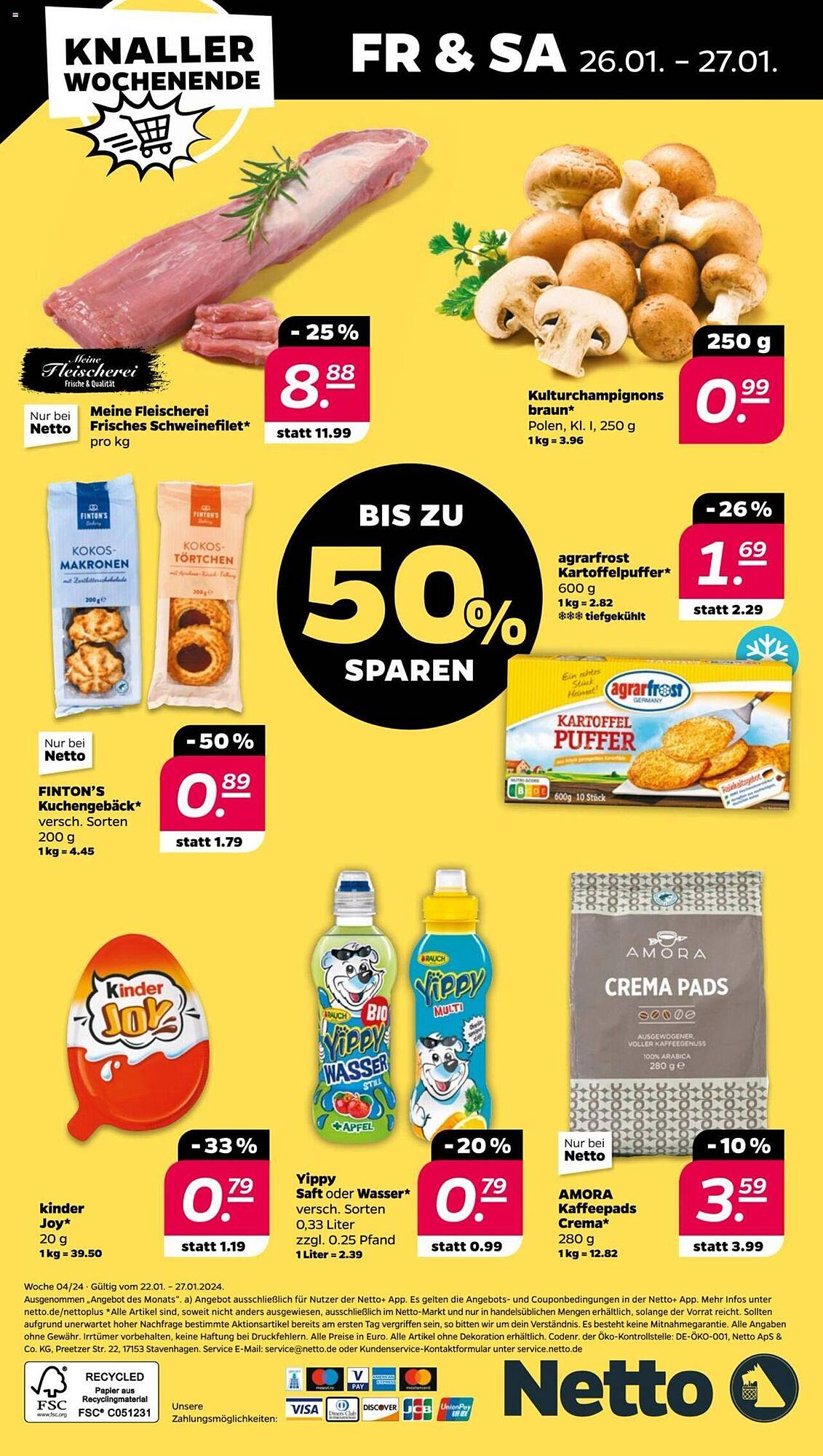 Netto Prospekt 22 – 27 Januar 2024 Seite 28
