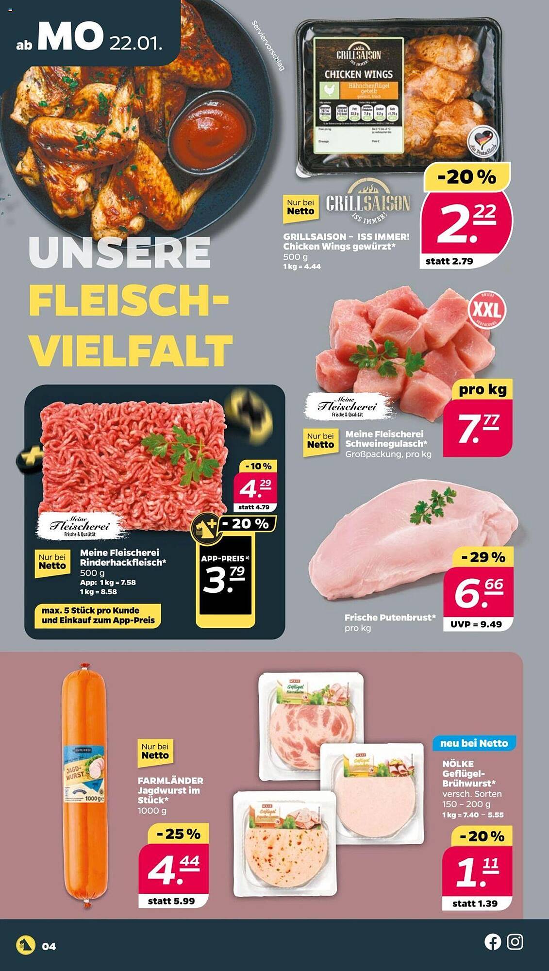 Netto Prospekt 22 – 27 Januar 2024 Seite 4