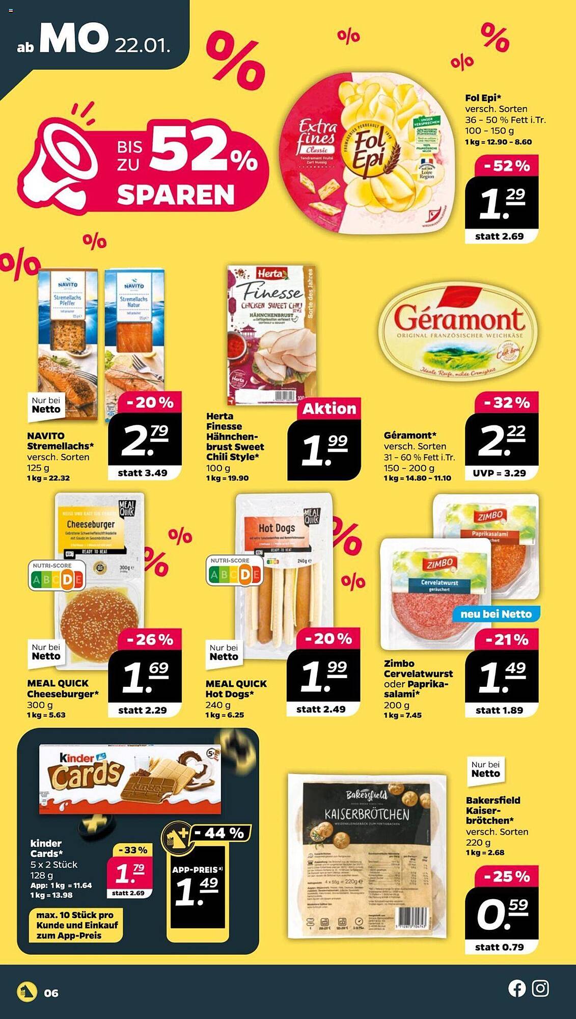 Netto Prospekt 22 – 27 Januar 2024 Seite 6