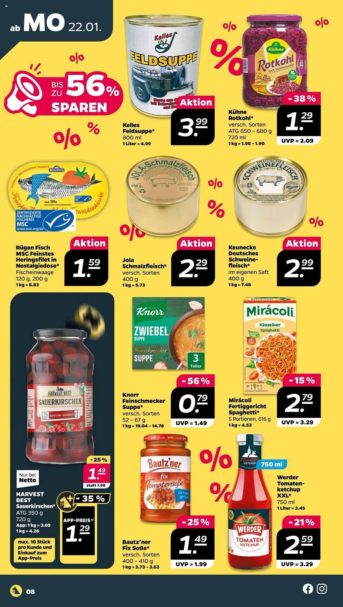 Netto Prospekt 22 – 27 Januar 2024 Seite 8