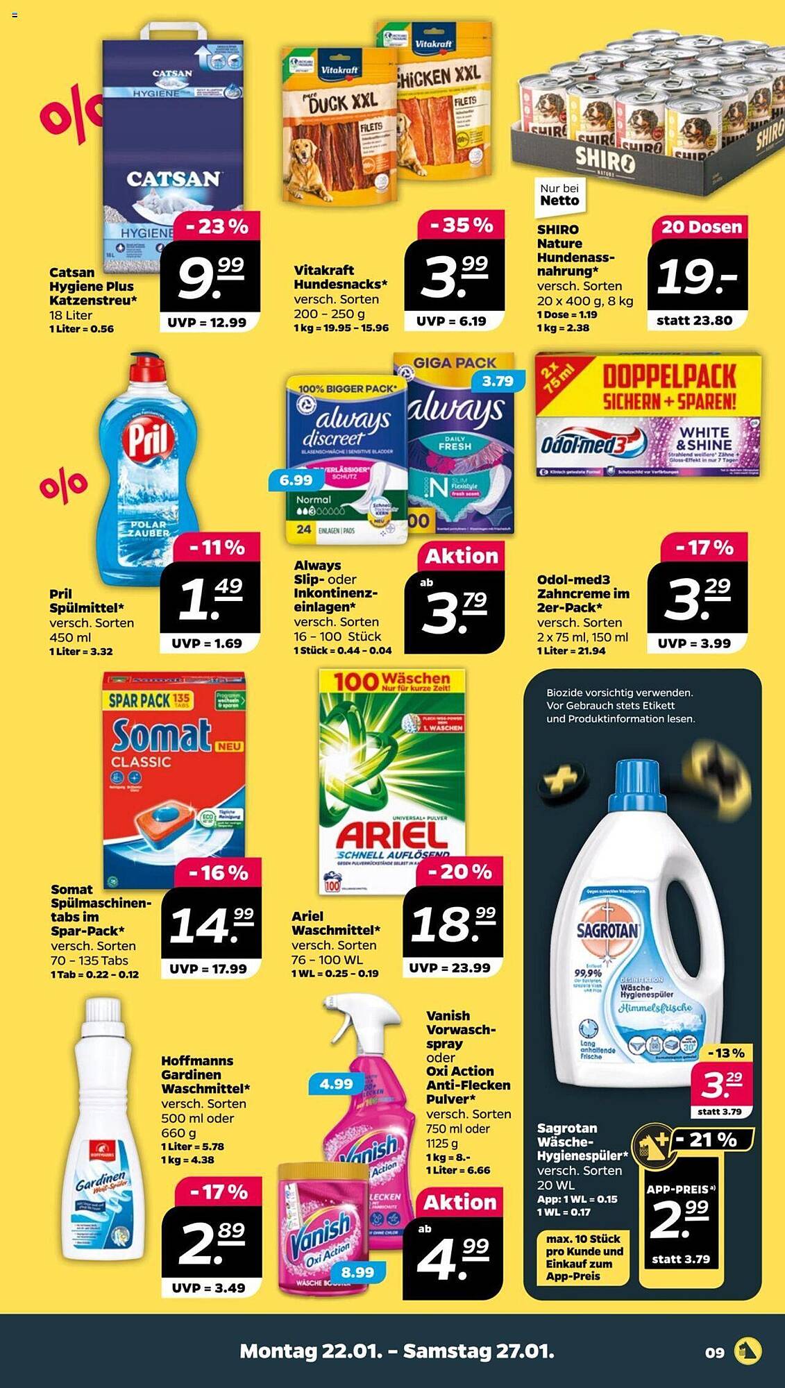 Netto Prospekt 22 – 27 Januar 2024 Seite 9