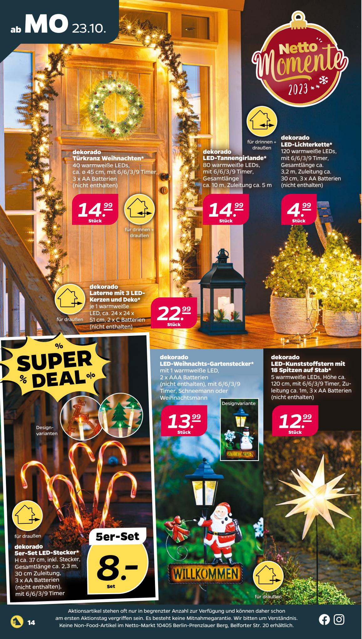 Netto Prospekt 22 – 28 October 2023 Seite 14