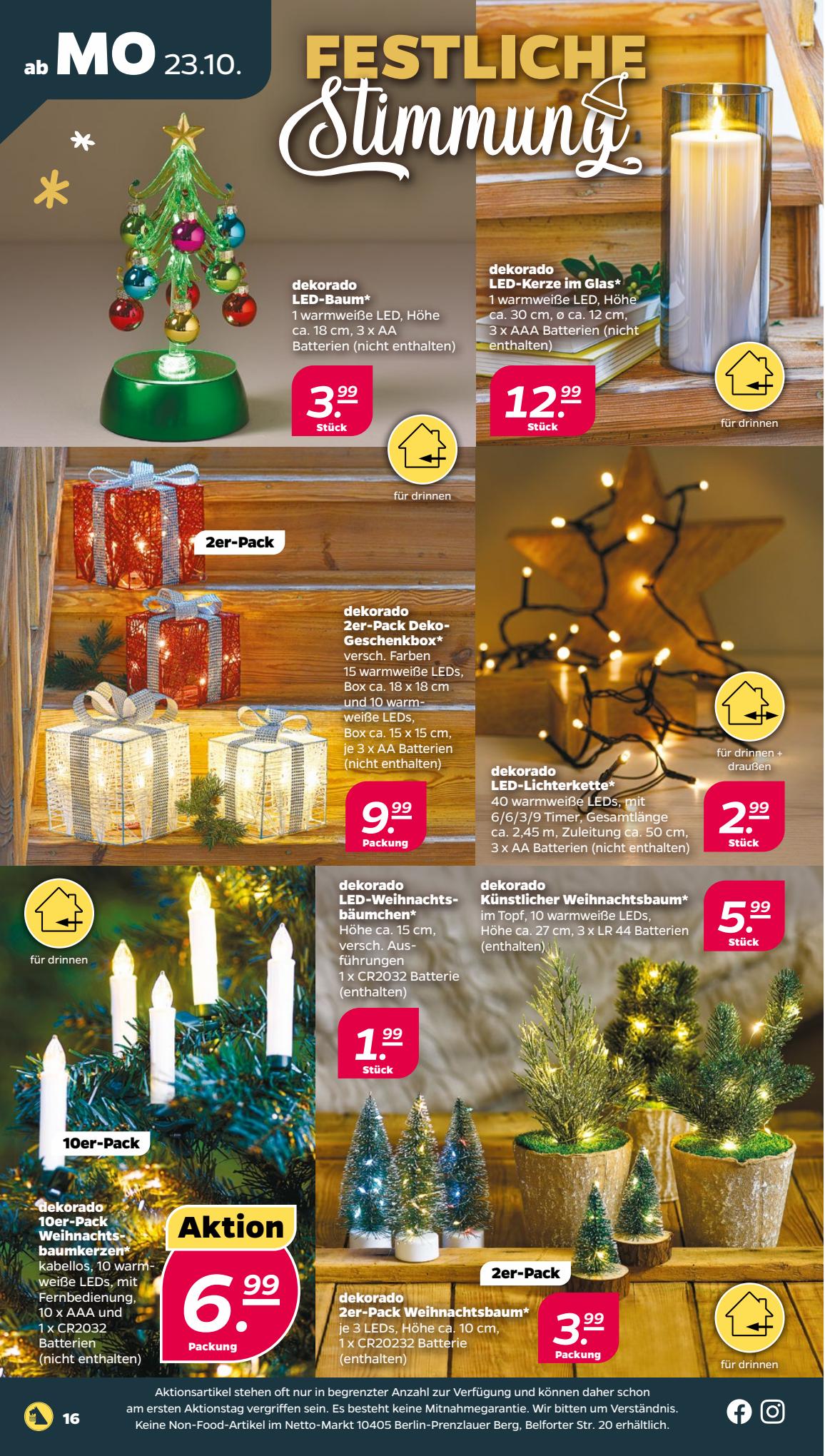 Netto Prospekt 22 – 28 October 2023 Seite 16