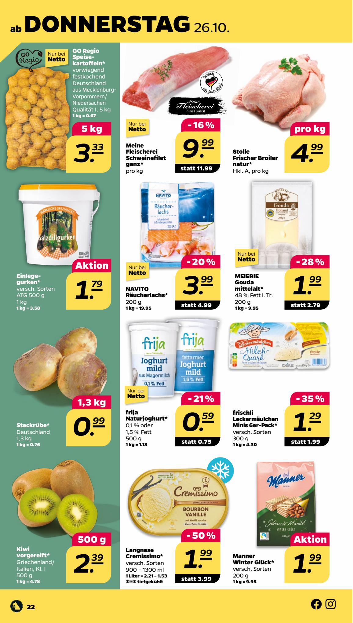 Netto Prospekt 22 – 28 October 2023 Seite 22