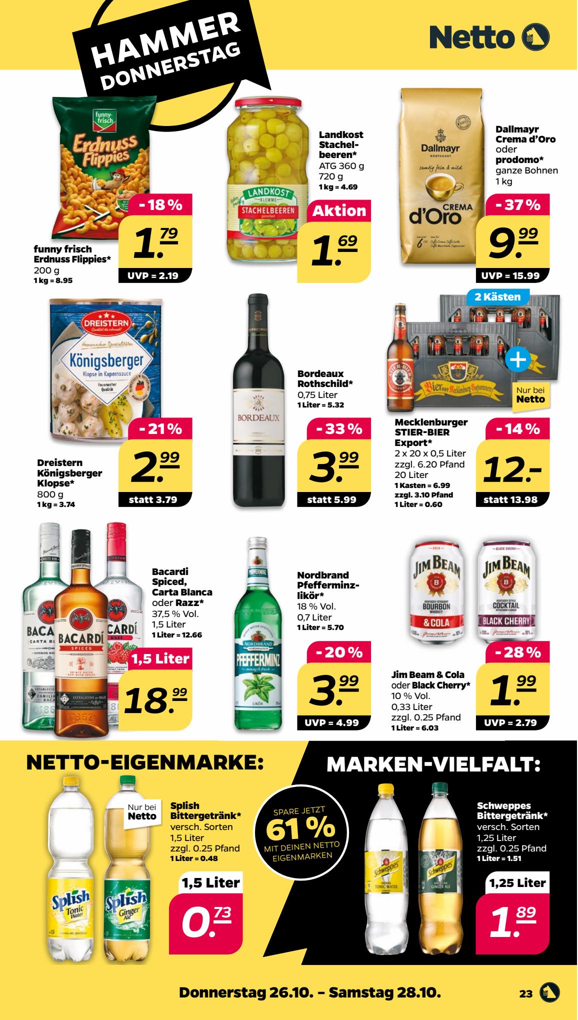 Netto Prospekt 22 – 28 October 2023 Seite 23