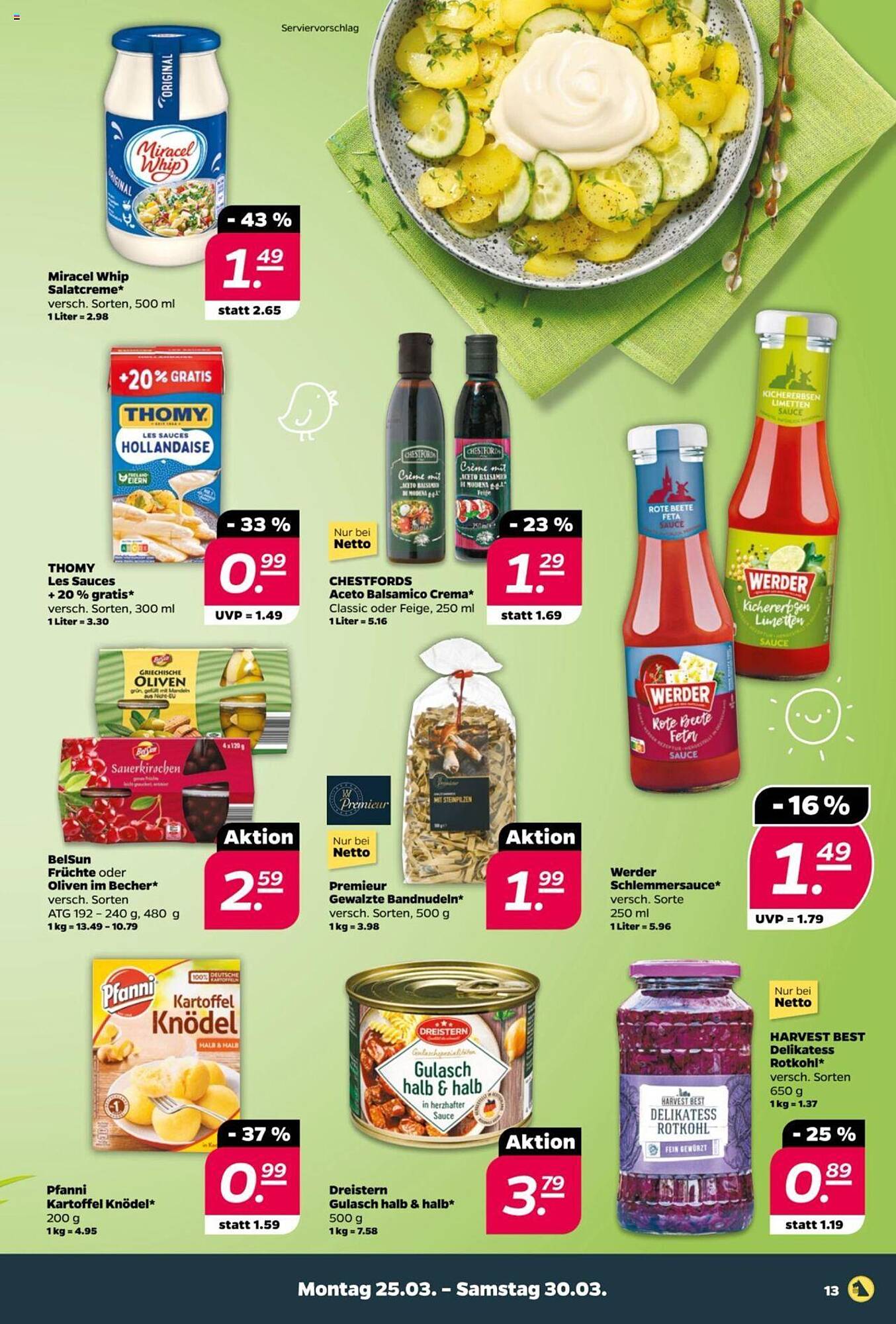 Netto Prospekt 25 – 30 Marsch 2024 Seite 13