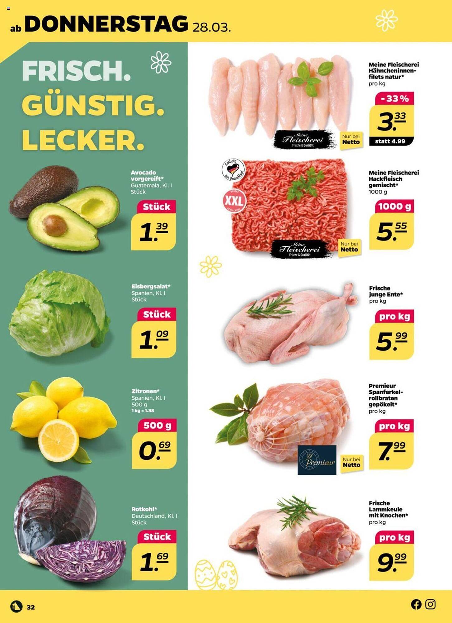 Netto Prospekt 25 – 30 Marsch 2024 Seite 28