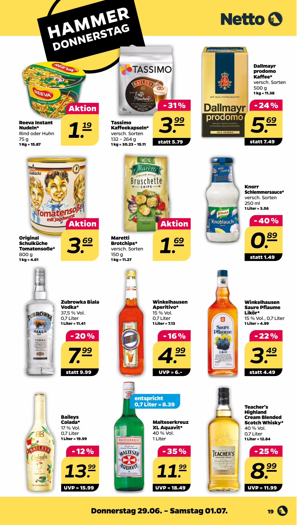 Netto Prospekt 25 Juni – 1 Juli 2023 Seite 19
