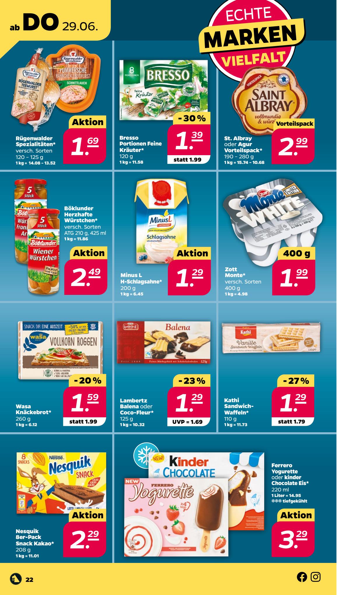 Netto Prospekt 25 Juni – 1 Juli 2023 Seite 22