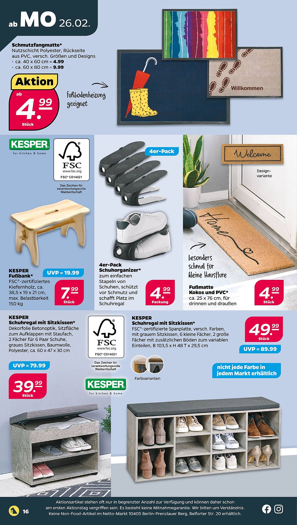 Netto Prospekt 26 Feb – 2 Mar 2024 Seite 16