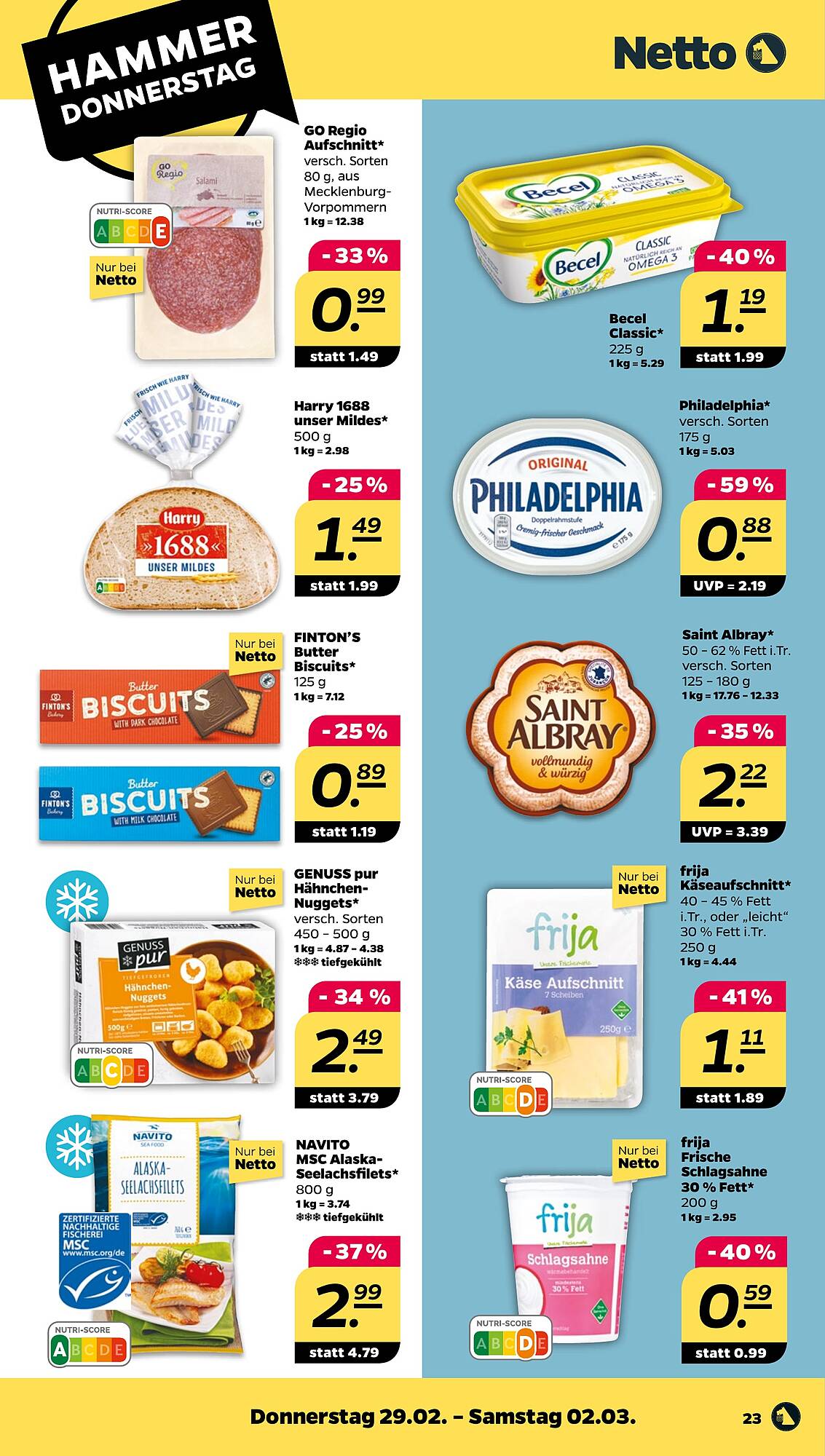Netto Prospekt 26 Feb – 2 Mar 2024 Seite 23