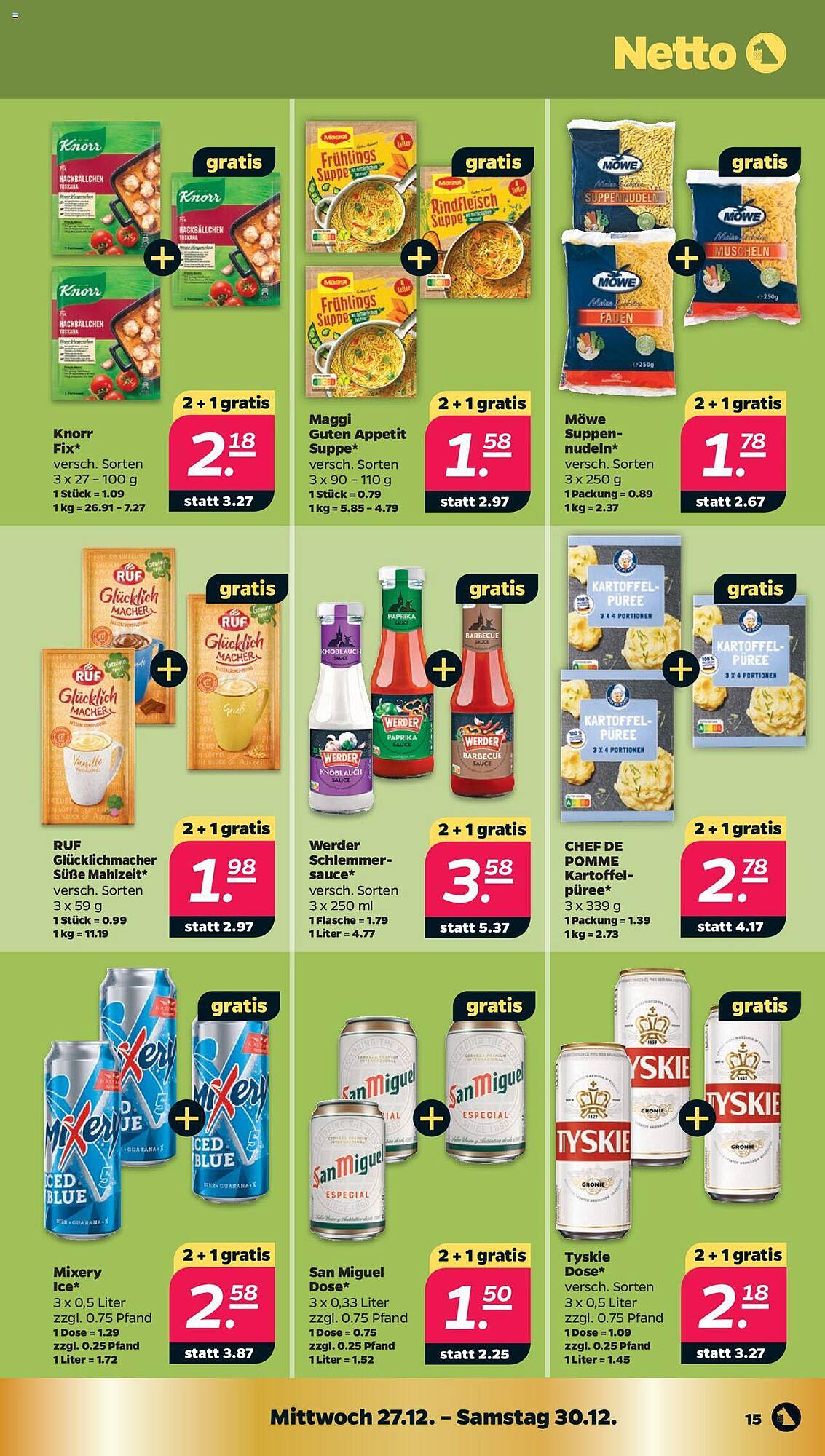 Netto Prospekt 27 – 30 Dezember 2023 Seite 15