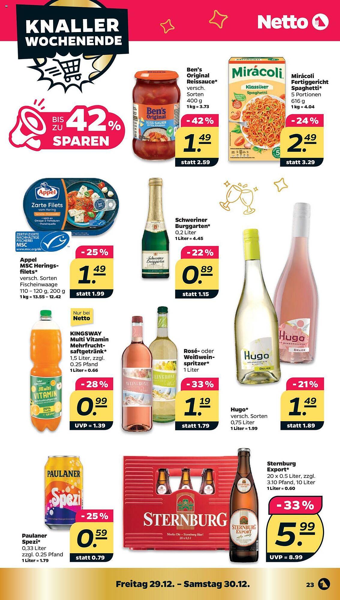 Netto Prospekt 27 – 30 Dezember 2023 Seite 23