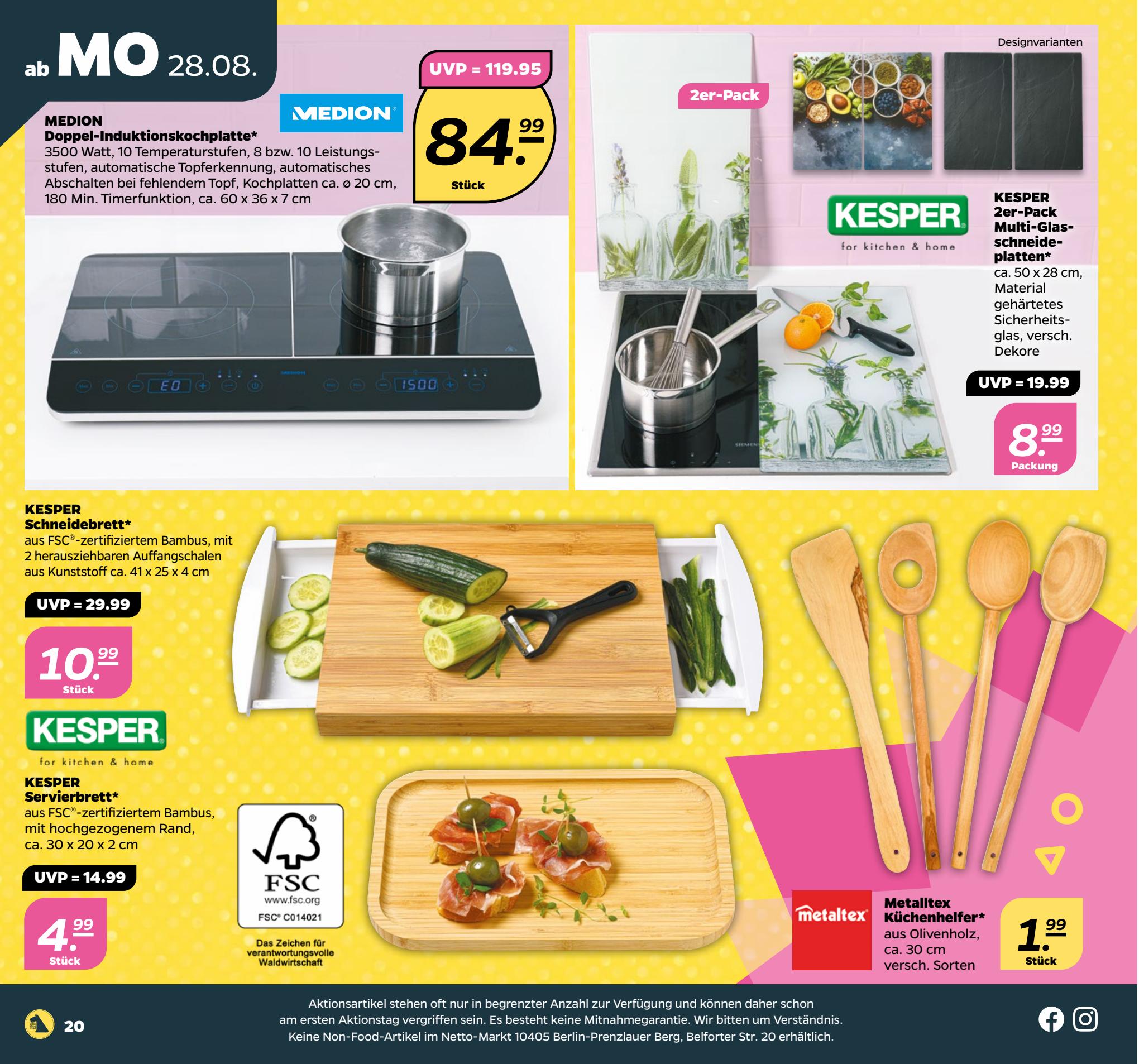 Netto Prospekt 27 August – 2 September 2023 Seite 20