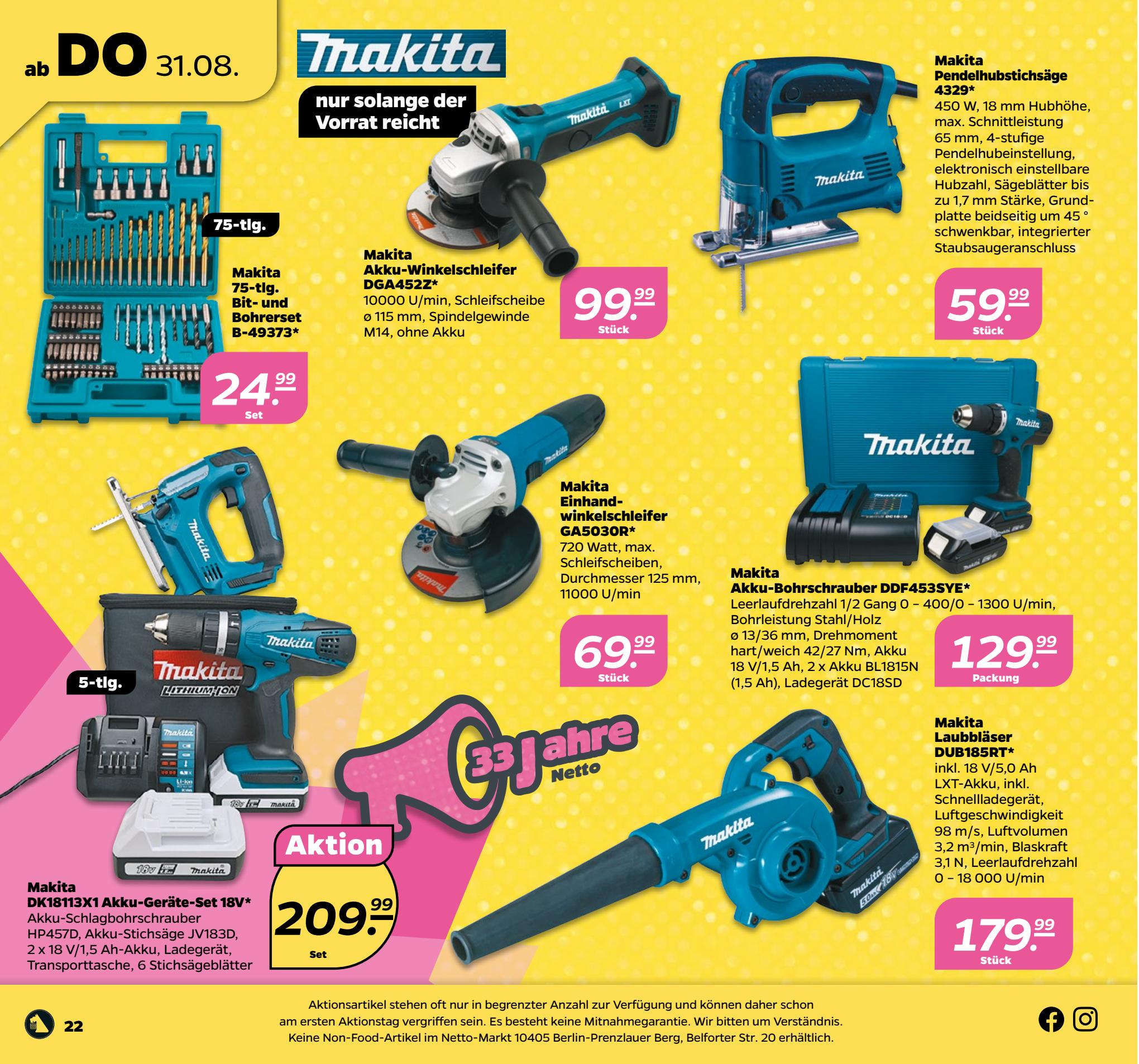 Netto Prospekt 27 August – 2 September 2023 Seite 22
