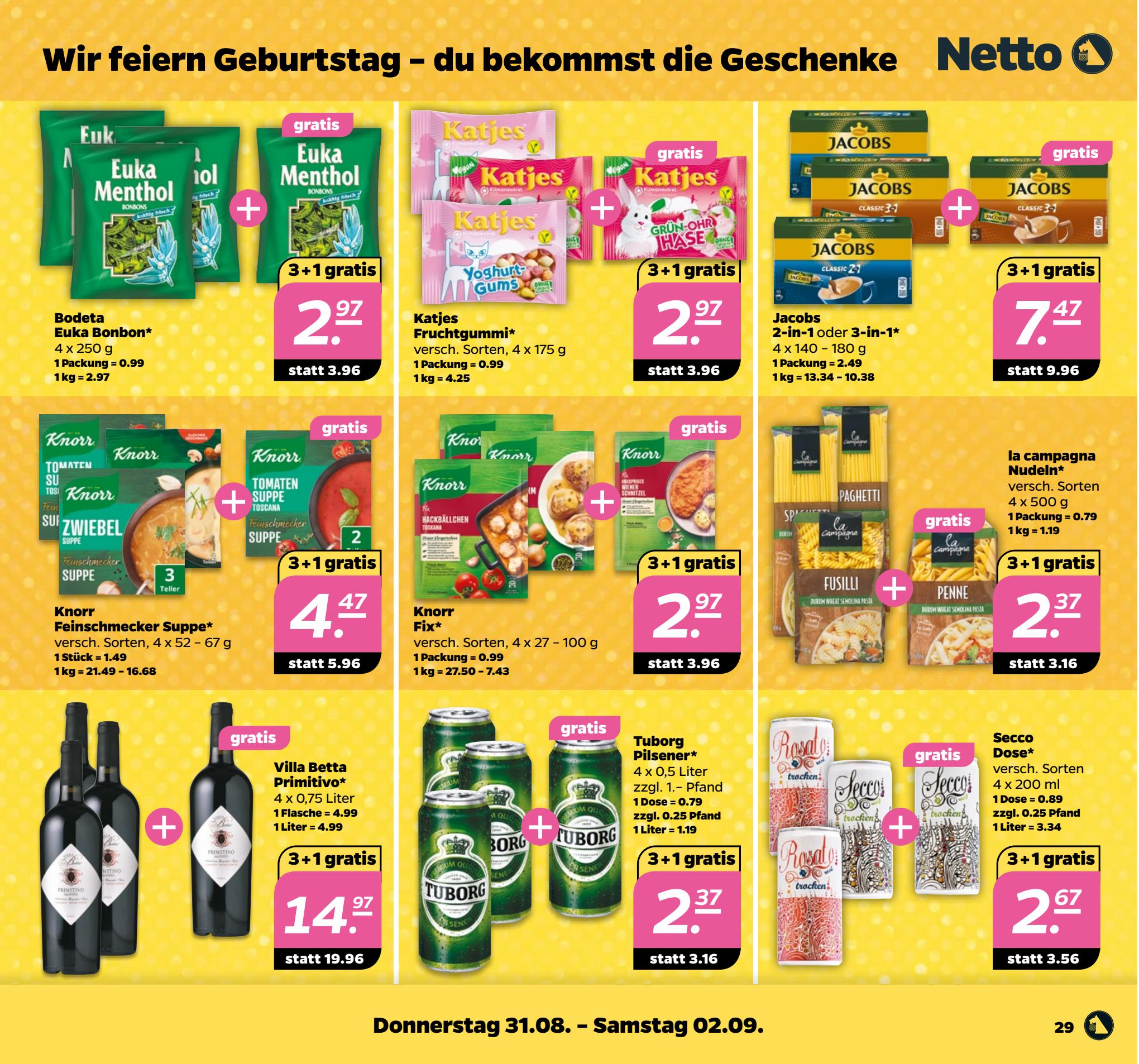 Netto Prospekt 27 August – 2 September 2023 Seite 29