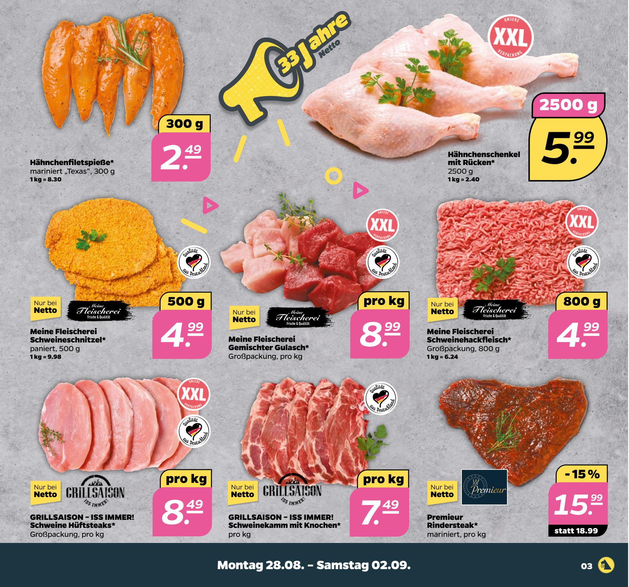 Netto Prospekt 27 August – 2 September 2023 Seite 3