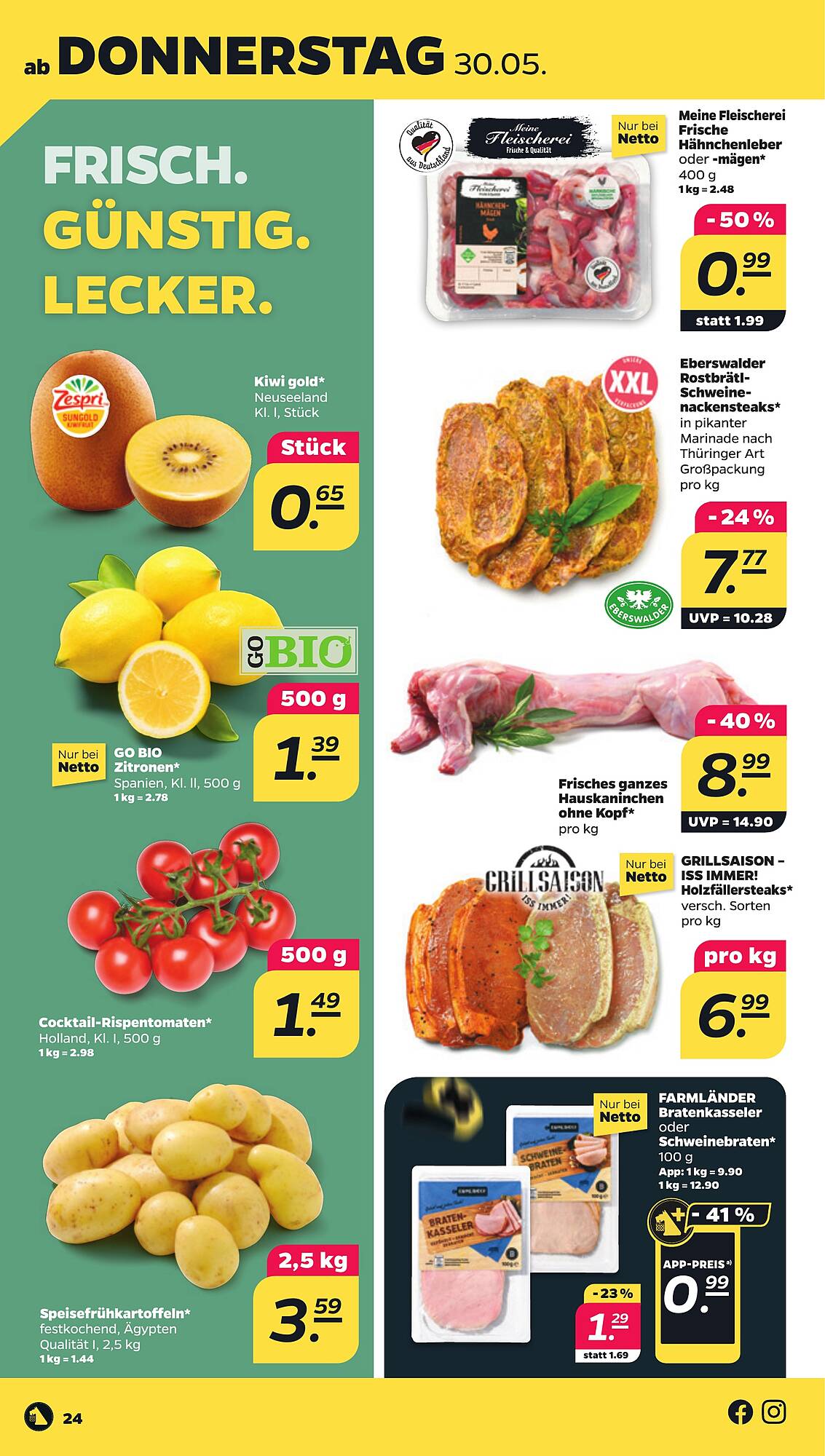 Netto Prospekt 27 Mai – 1 Juni 2024 Seite 24