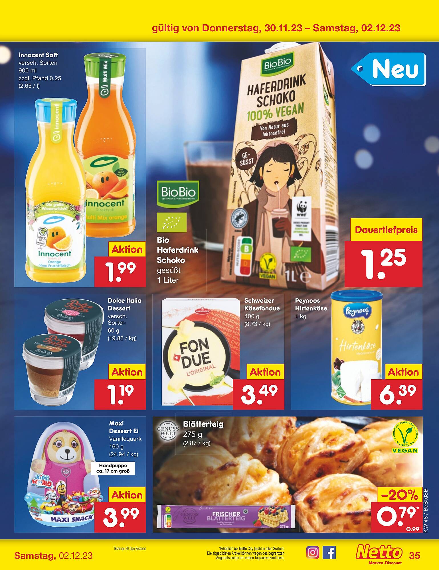 Netto Prospekt 27 Nov – 2 Dez 2023 Seite 39