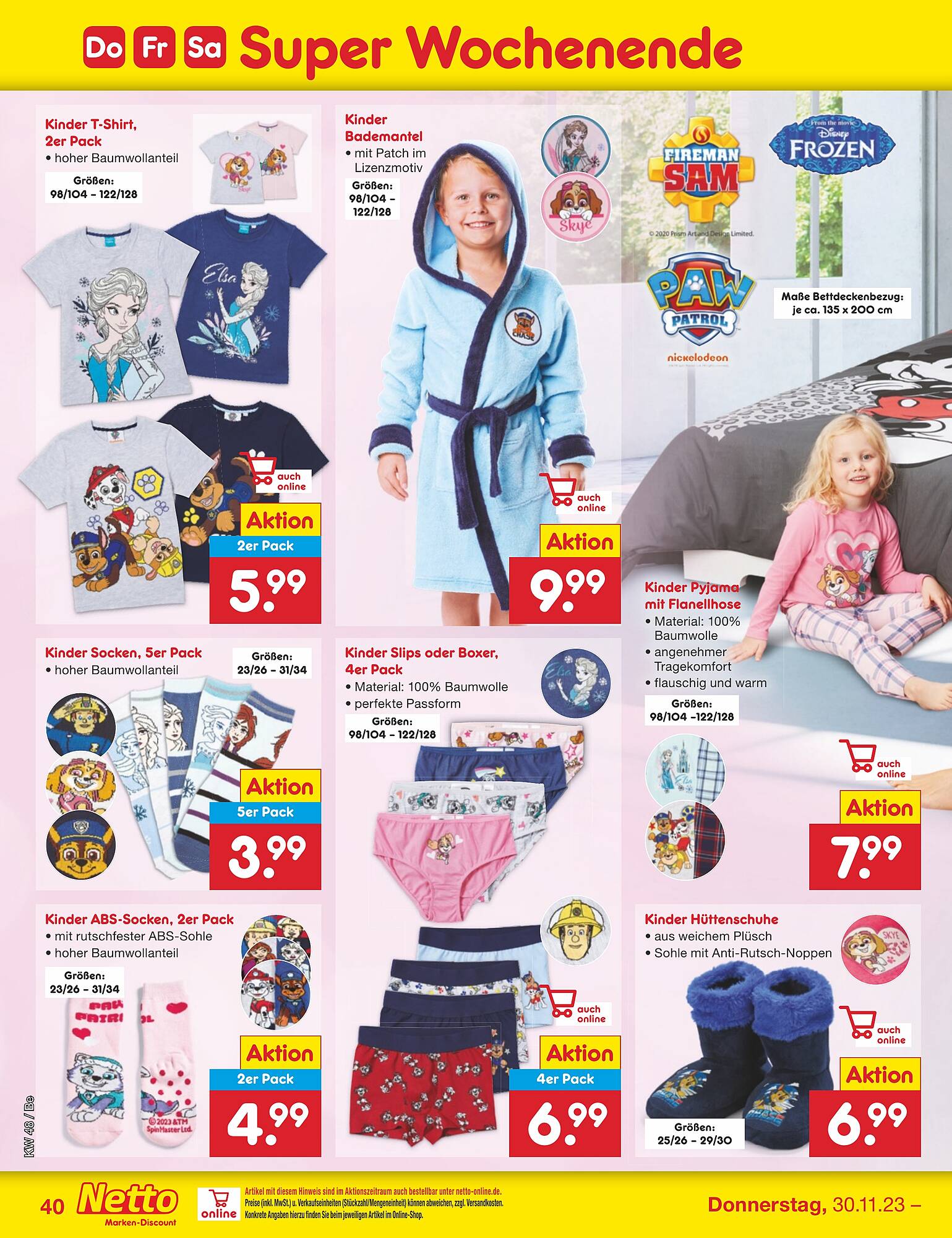 Netto Prospekt 27 Nov – 2 Dez 2023 Seite 44
