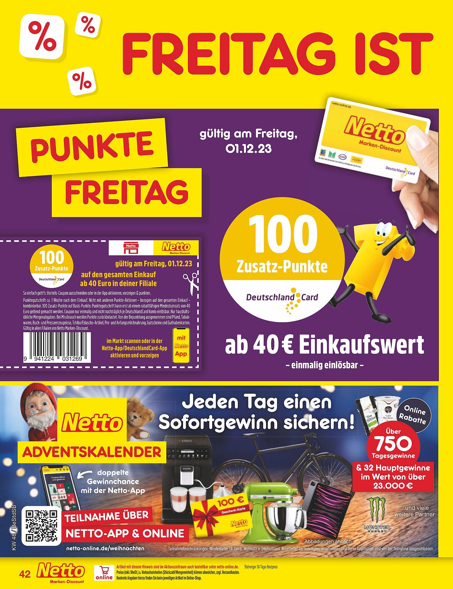Netto Prospekt 27 Nov – 2 Dez 2023 Seite 46