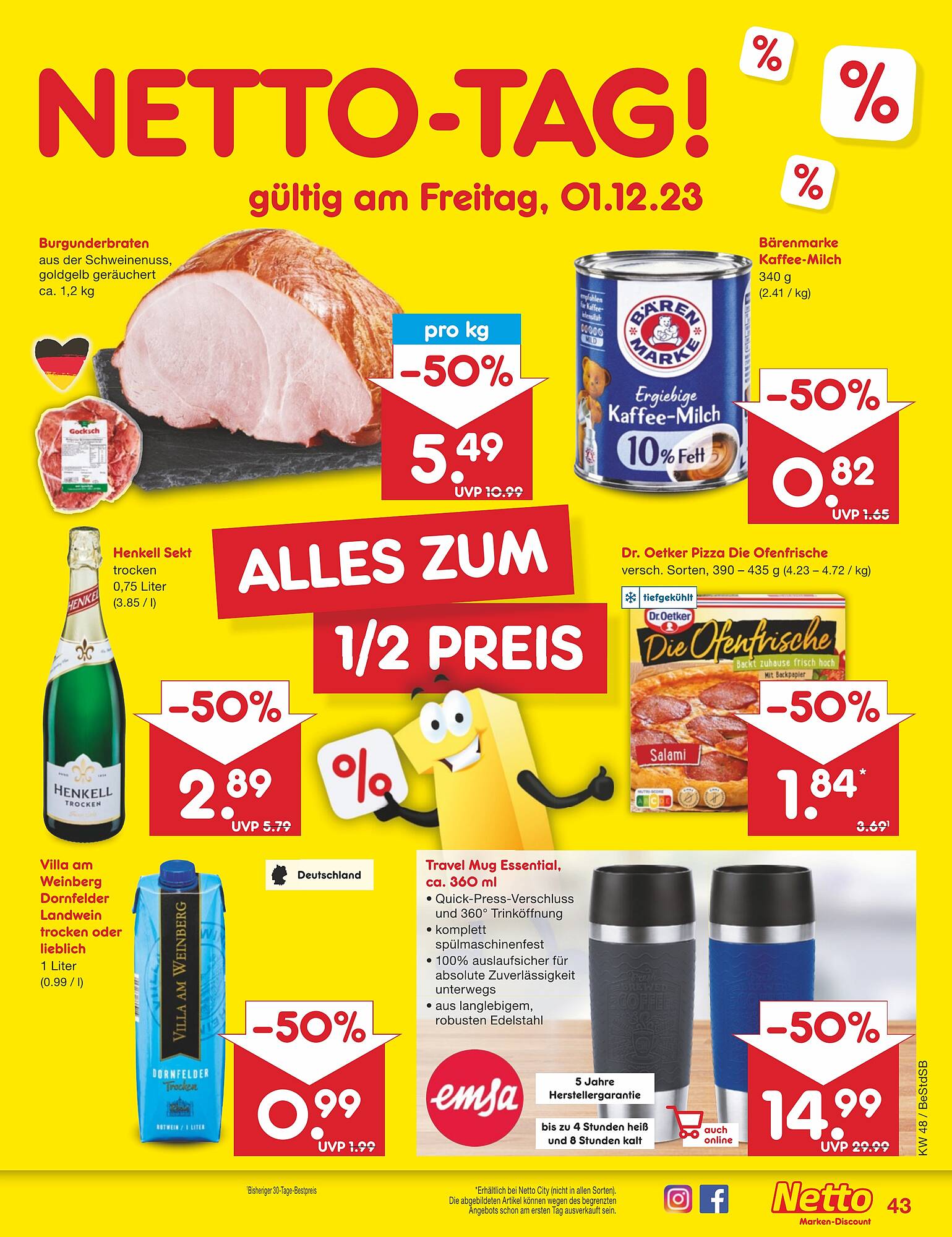 Netto Prospekt 27 Nov – 2 Dez 2023 Seite 47