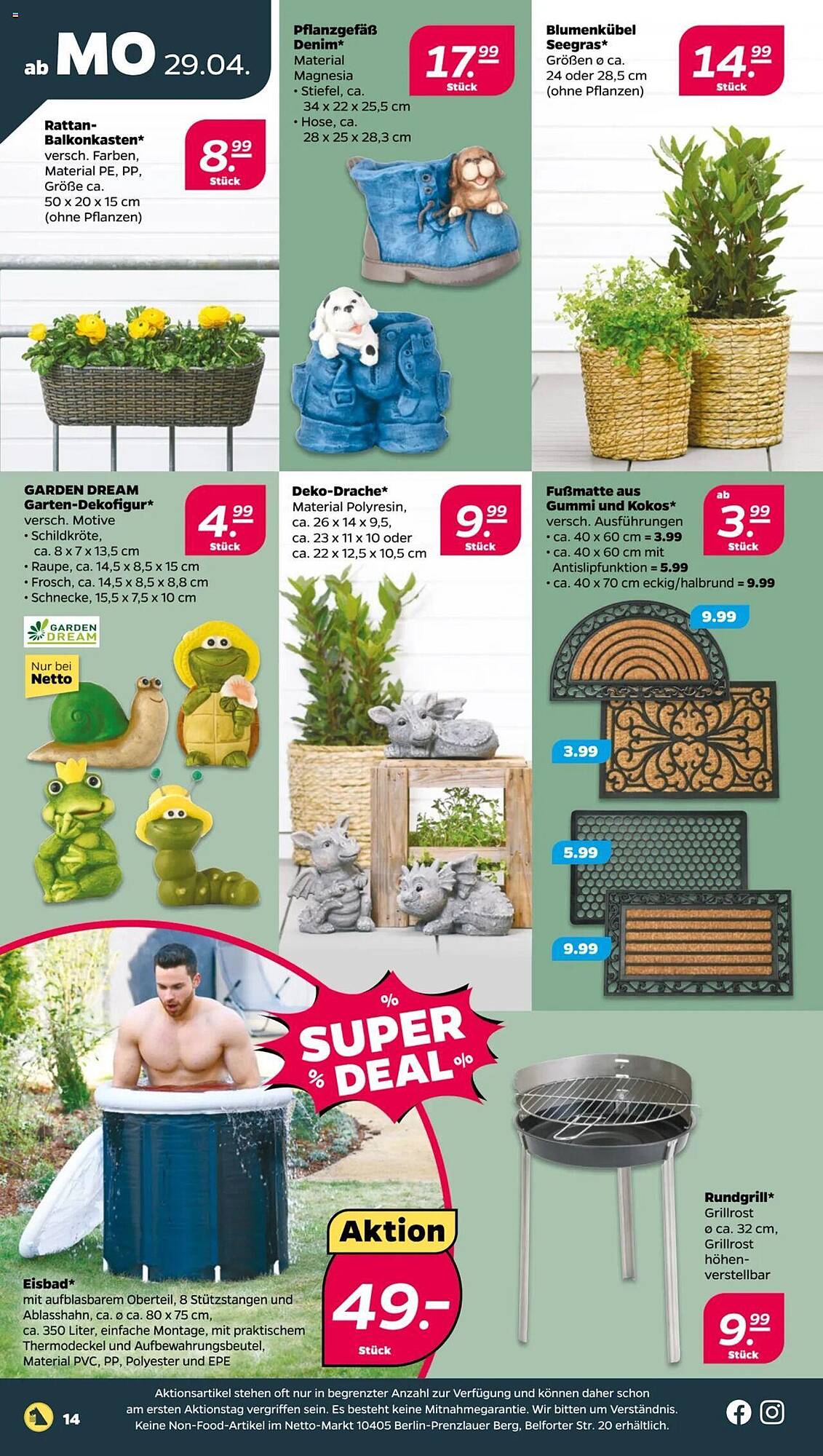 Netto Prospekt 29 Apr – 4 Mai 2024 Seite 14