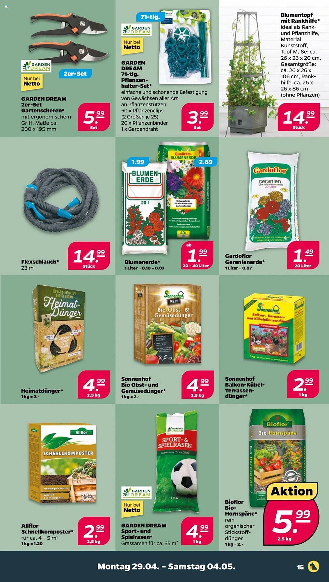 Netto Prospekt 29 Apr – 4 Mai 2024 Seite 15