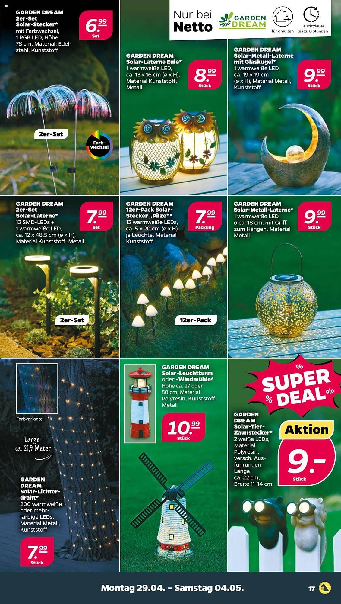 Netto Prospekt 29 Apr – 4 Mai 2024 Seite 17