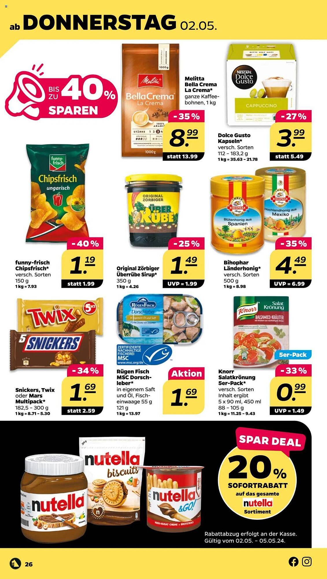 Netto Prospekt 29 Apr – 4 Mai 2024 Seite 26