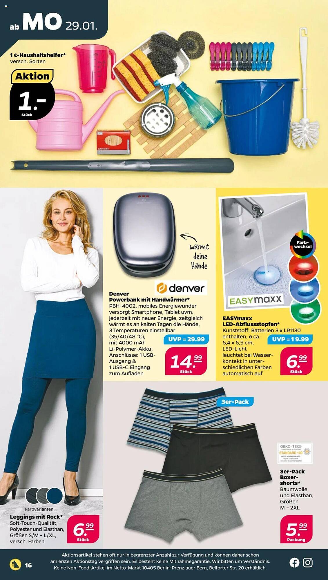 Netto Prospekt 29 Jan – 3 Feb 2024 Seite 16