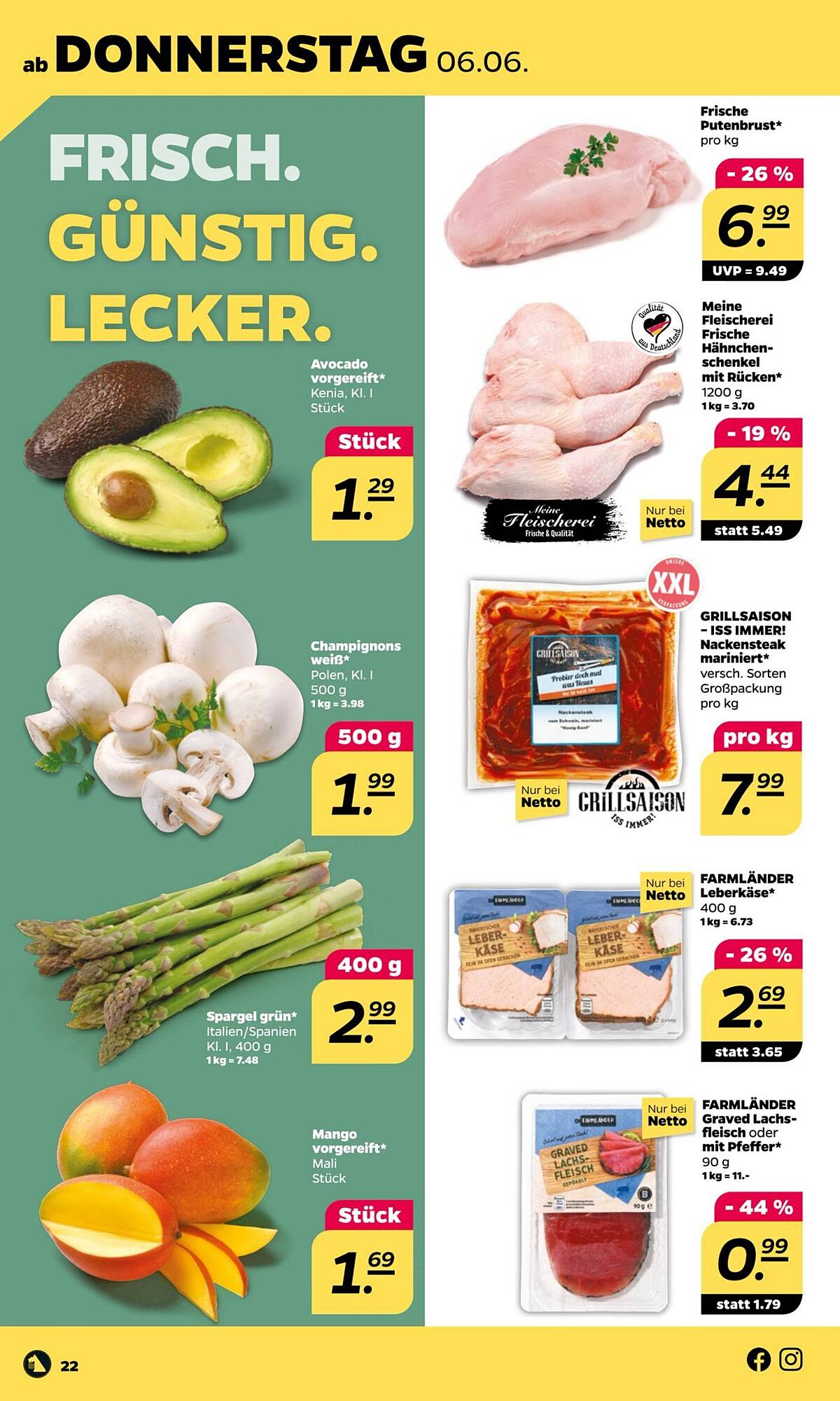 Netto Prospekt 3 – 8 Juni 2024 Seite 22