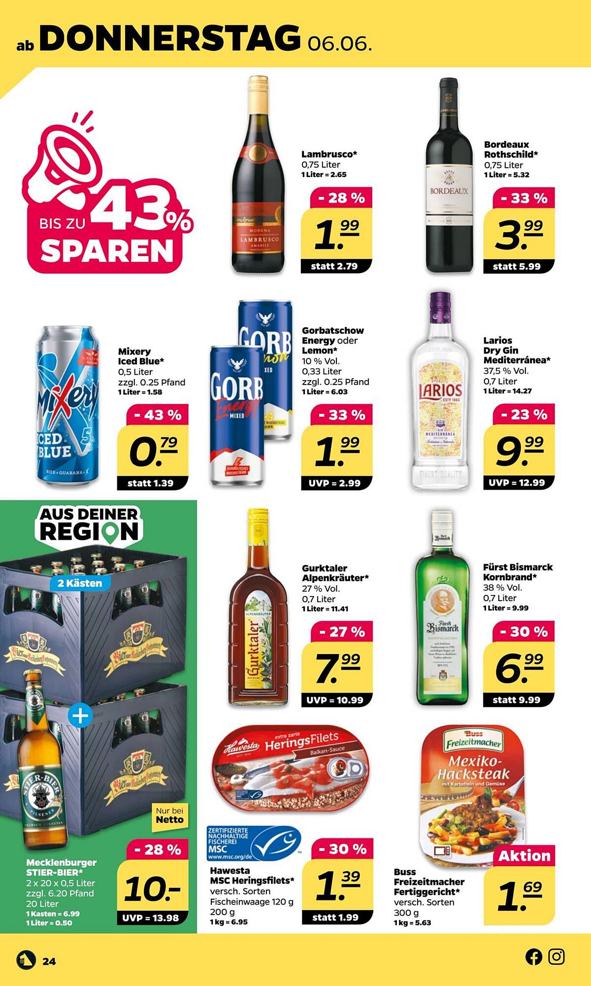 Netto Prospekt 3 – 8 Juni 2024 Seite 24