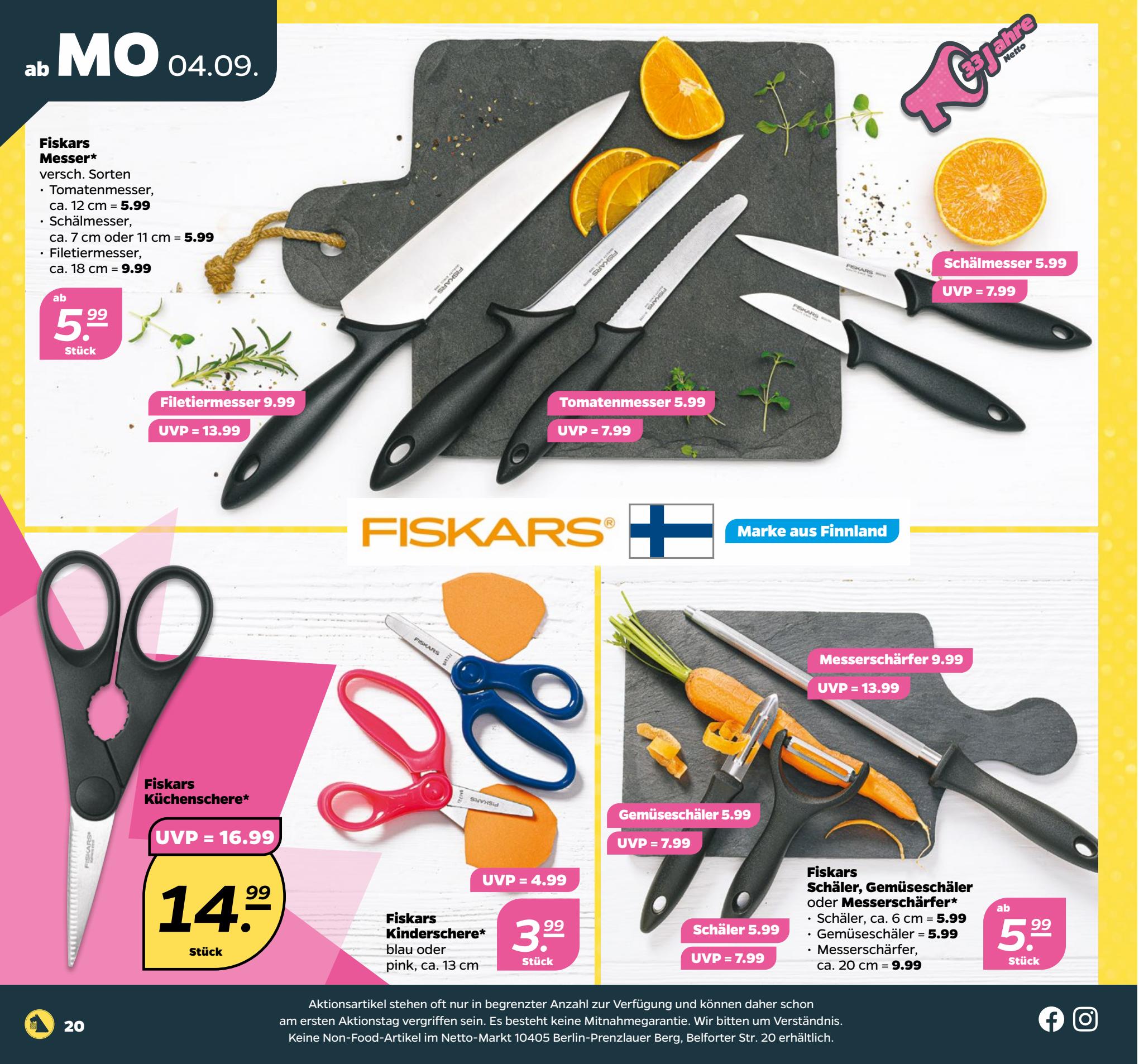 Netto Prospekt 3 – 9 September 2023 Seite 20