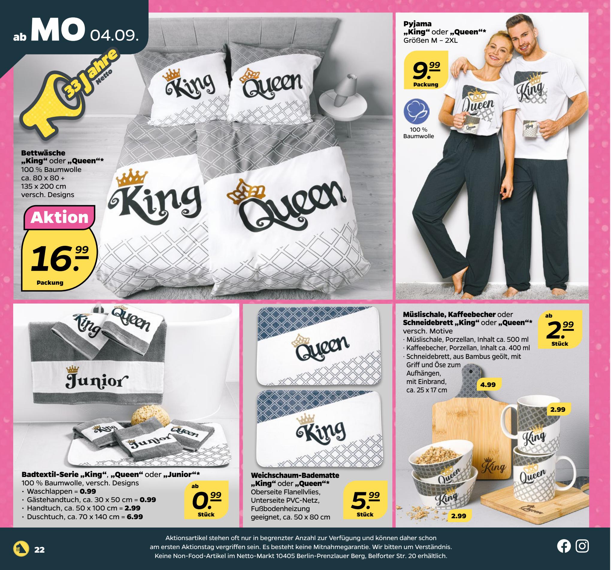 Netto Prospekt 3 – 9 September 2023 Seite 22