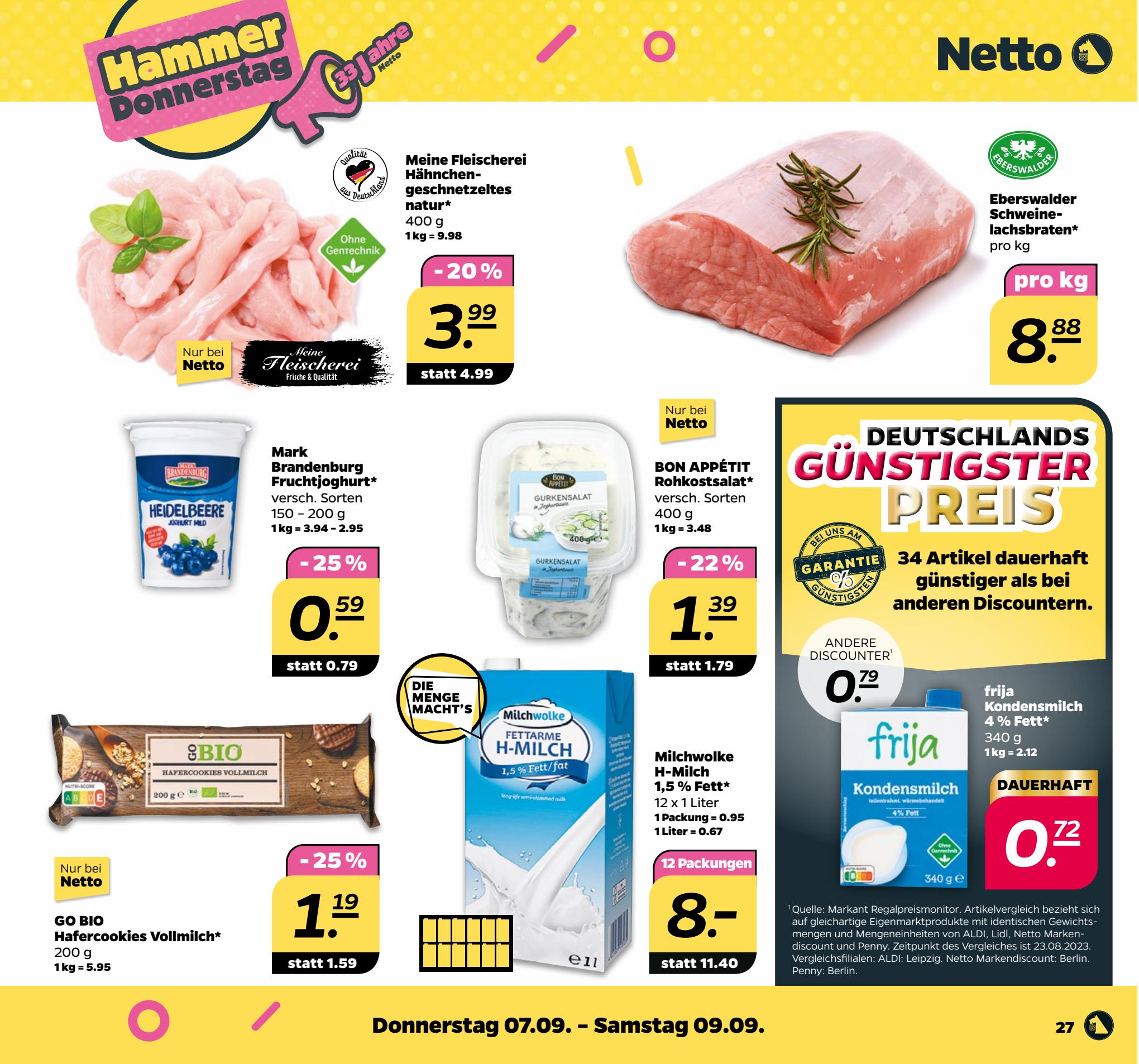 Netto Prospekt 3 – 9 September 2023 Seite 27
