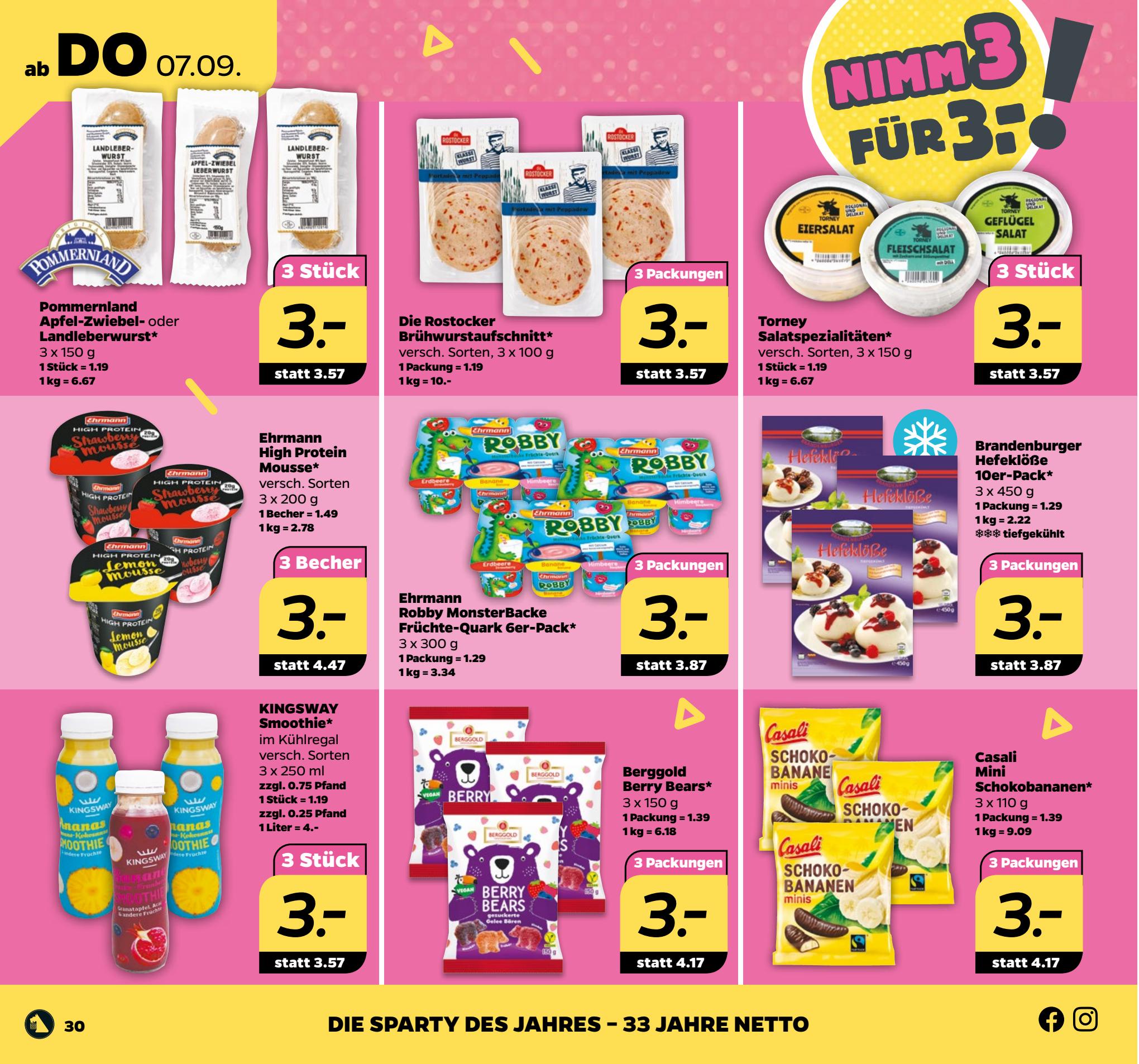 Netto Prospekt 3 – 9 September 2023 Seite 30