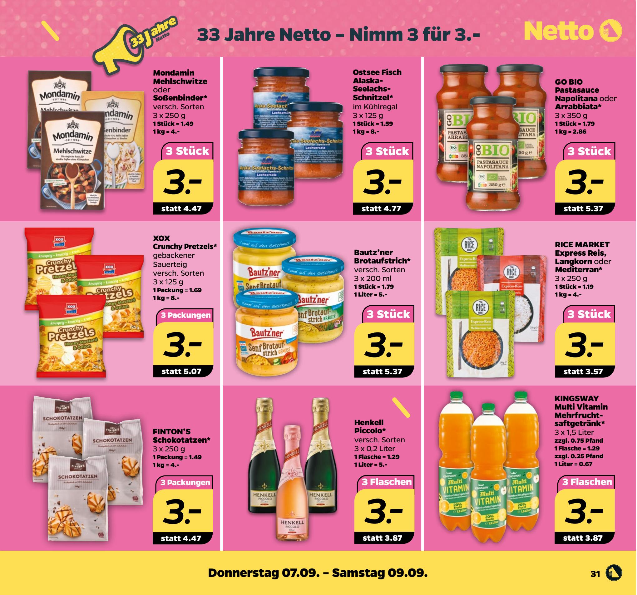 Netto Prospekt 3 – 9 September 2023 Seite 31
