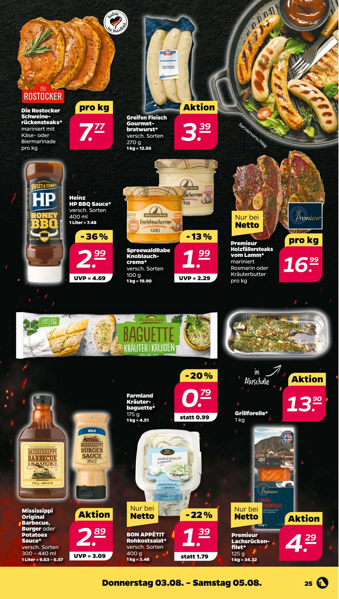 Netto Prospekt 30 Juli – 5 August 2023 Seite 25