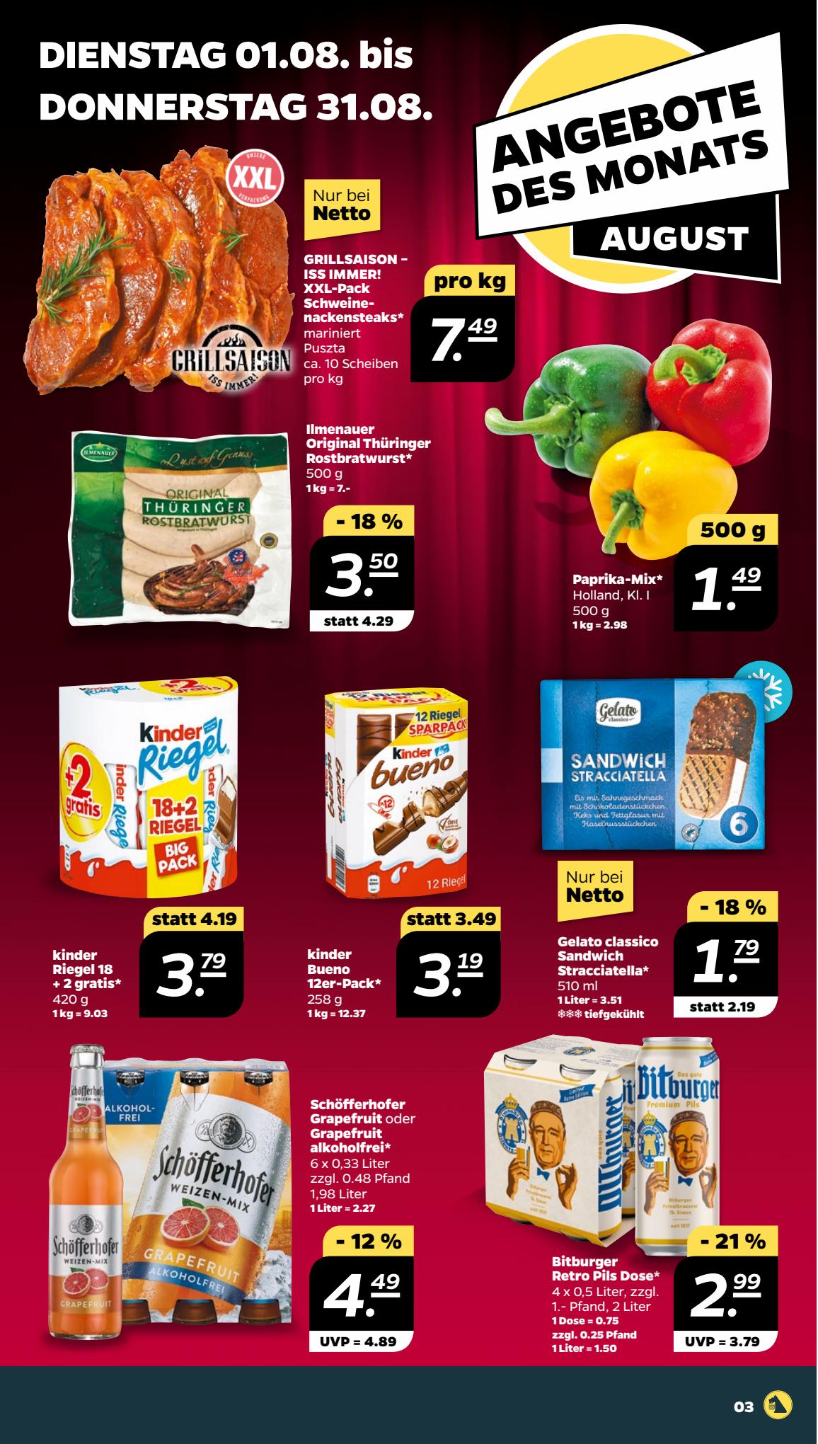 Netto Prospekt 30 Juli – 5 August 2023 Seite 3