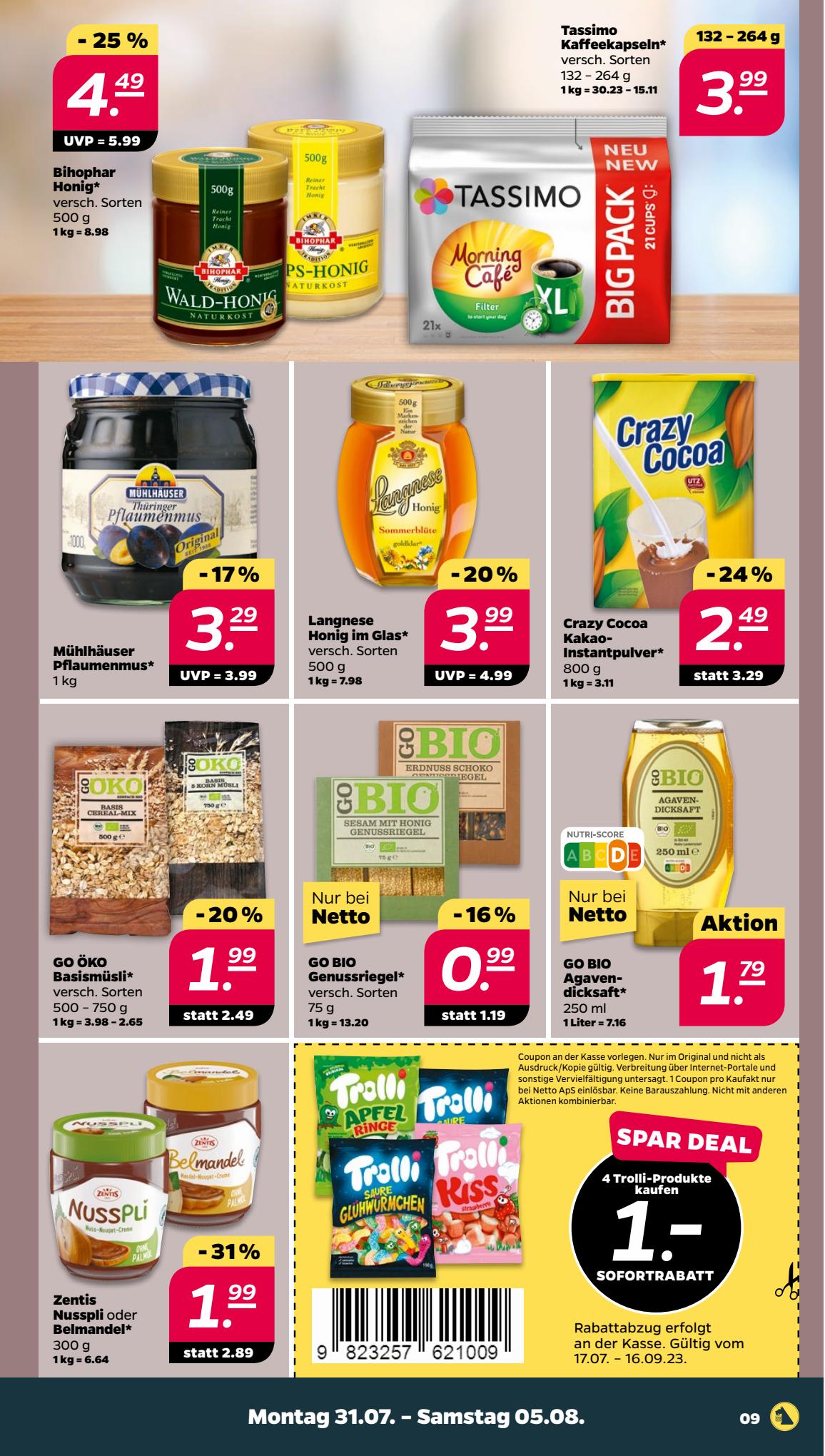Netto Prospekt 30 Juli – 5 August 2023 Seite 9