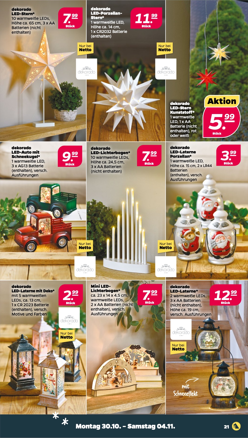 Netto Prospekt 30 Oct – 4 Nov 2023 Seite 21