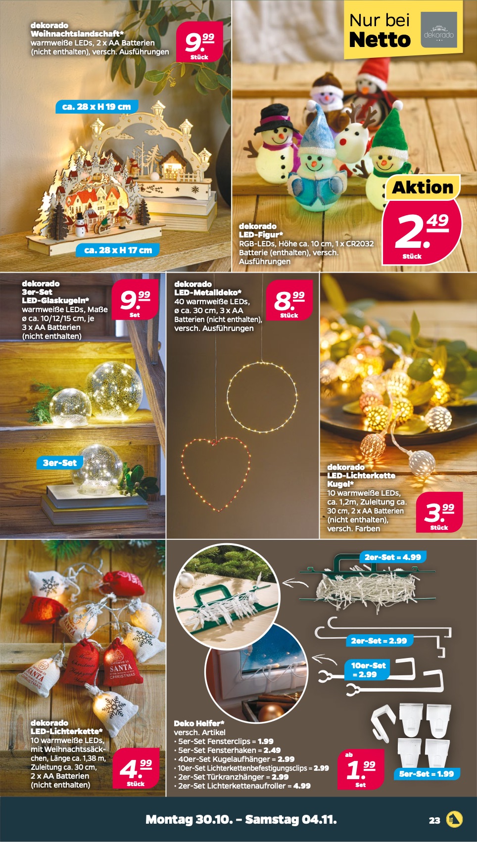 Netto Prospekt 30 Oct – 4 Nov 2023 Seite 23
