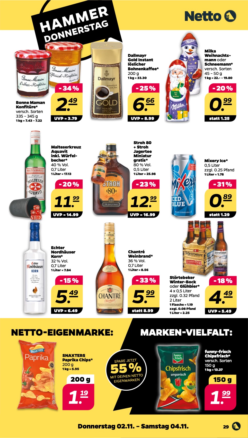 Netto Prospekt 30 Oct – 4 Nov 2023 Seite 29