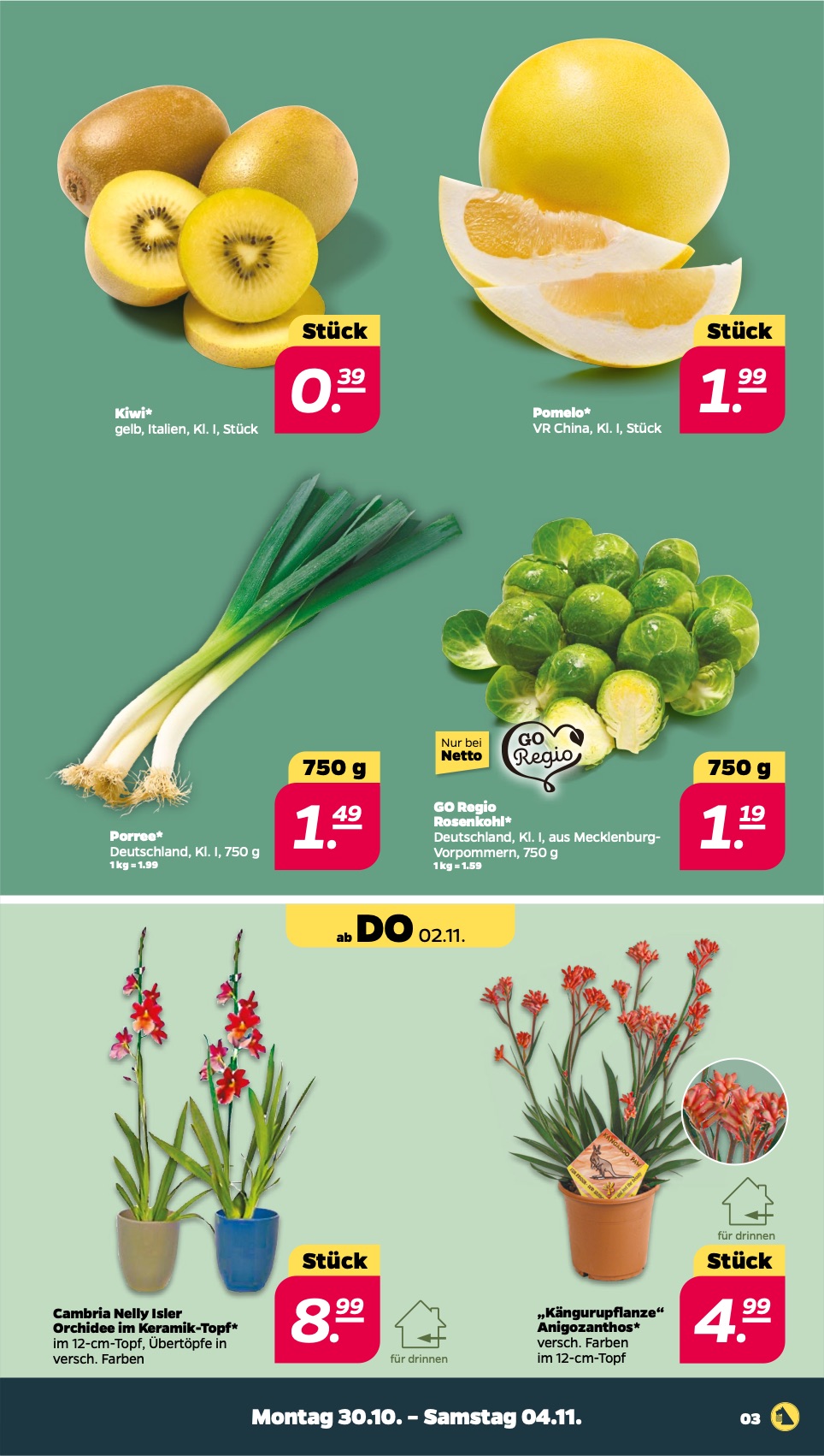 Netto Prospekt 30 Oct – 4 Nov 2023 Seite 3