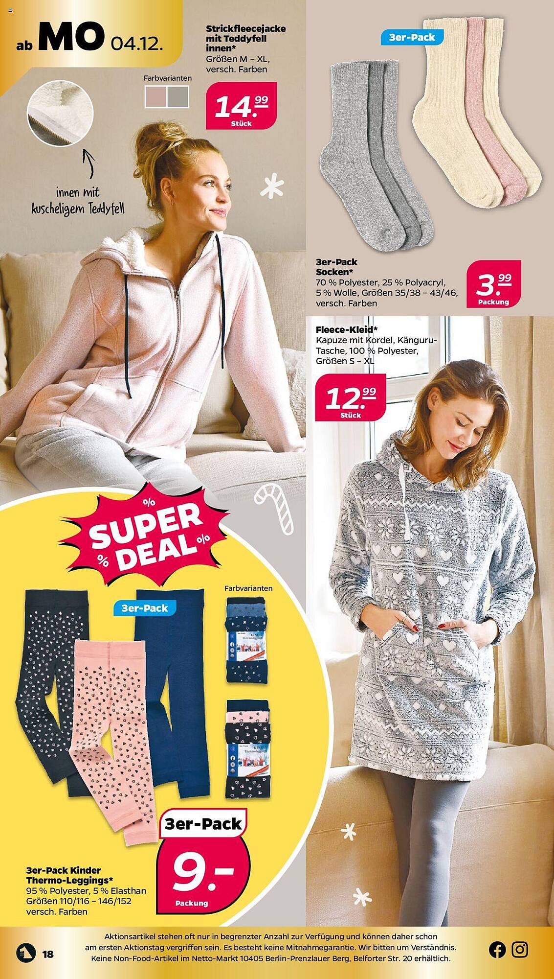 Netto Prospekt 4 – 9 Dezember 2023 Seite 18